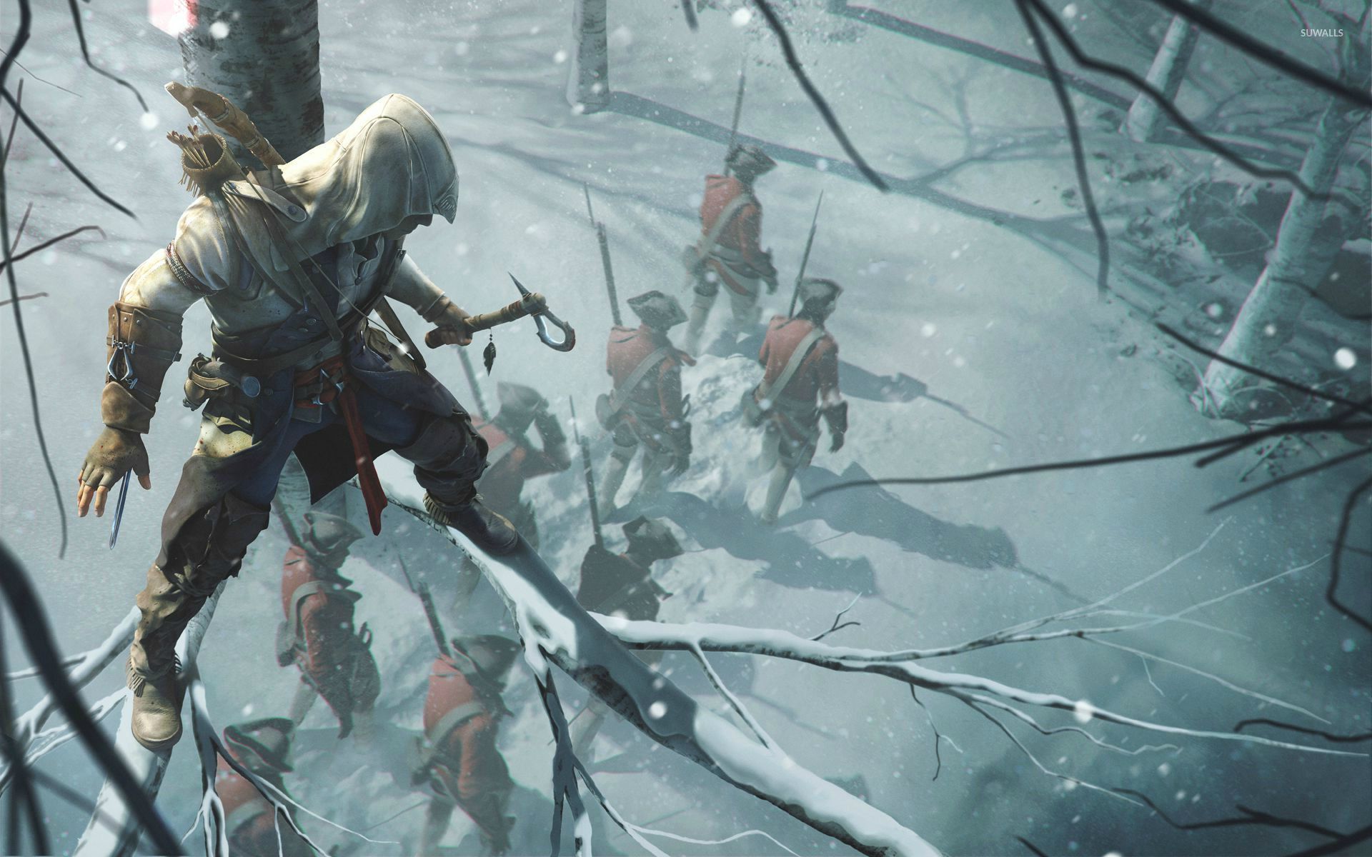 Assassins Creed 3 Wallpaper Hd - HD Wallpaper 