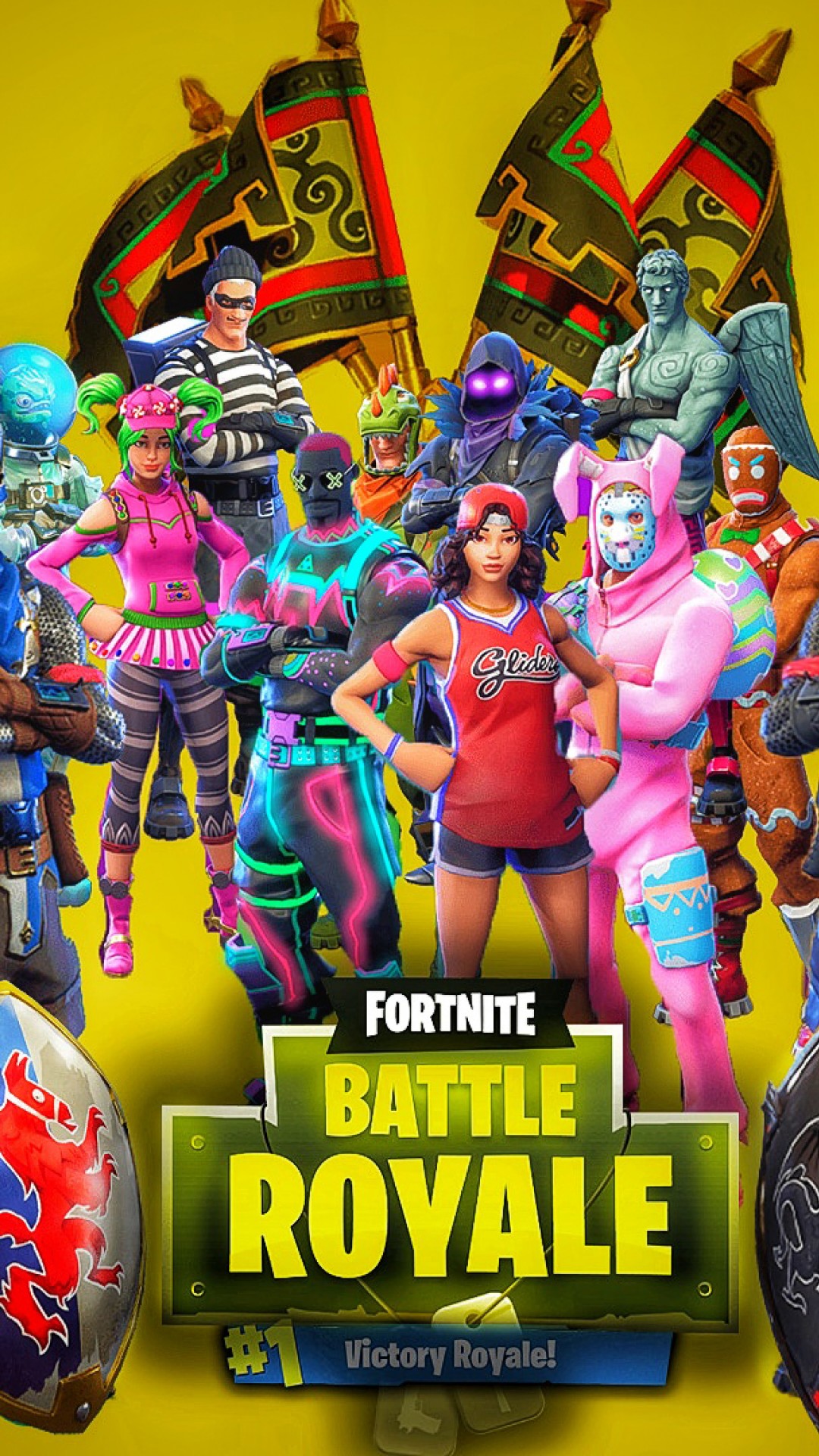 Iphone Battle Royale Fortnite - HD Wallpaper 