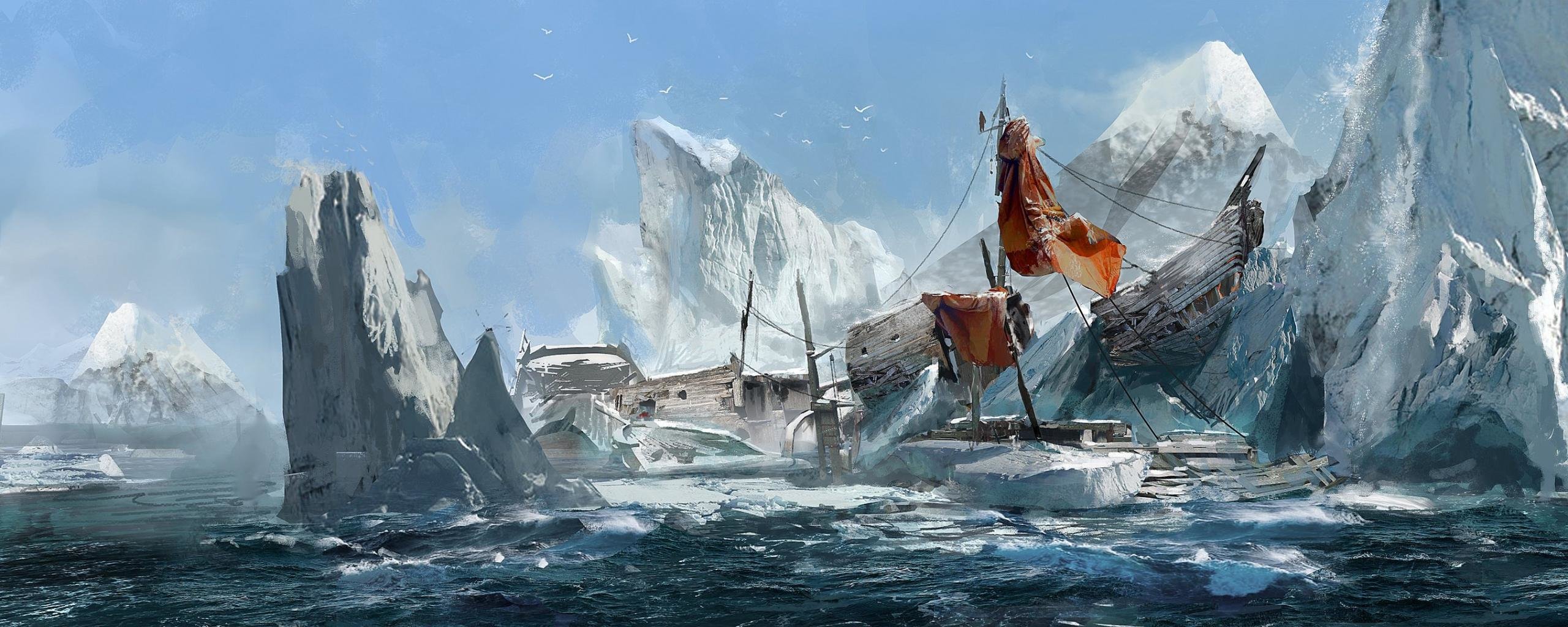 Free Download Assassin S Creed - Assassin's Creed Rogue Concept Art - HD Wallpaper 