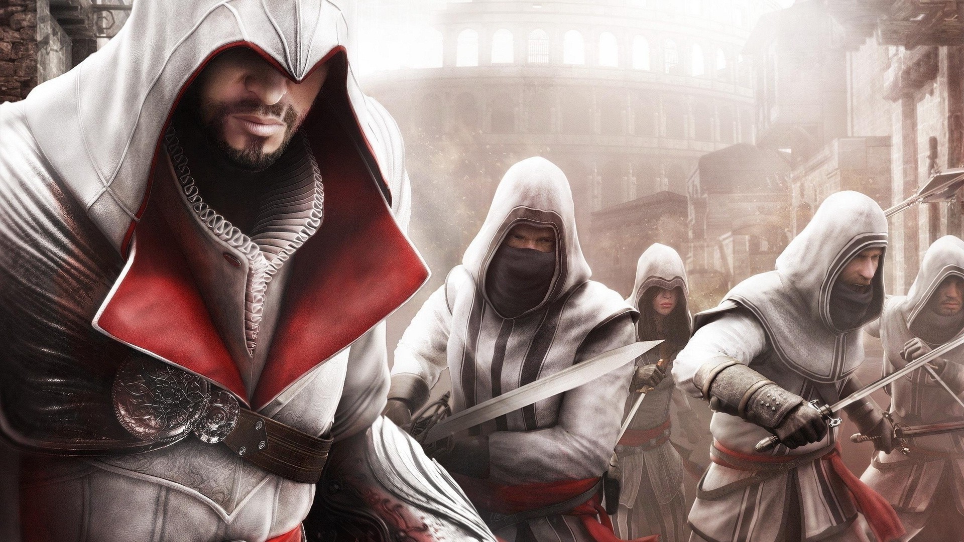 Background Assassin's Creed Brotherhood - HD Wallpaper 