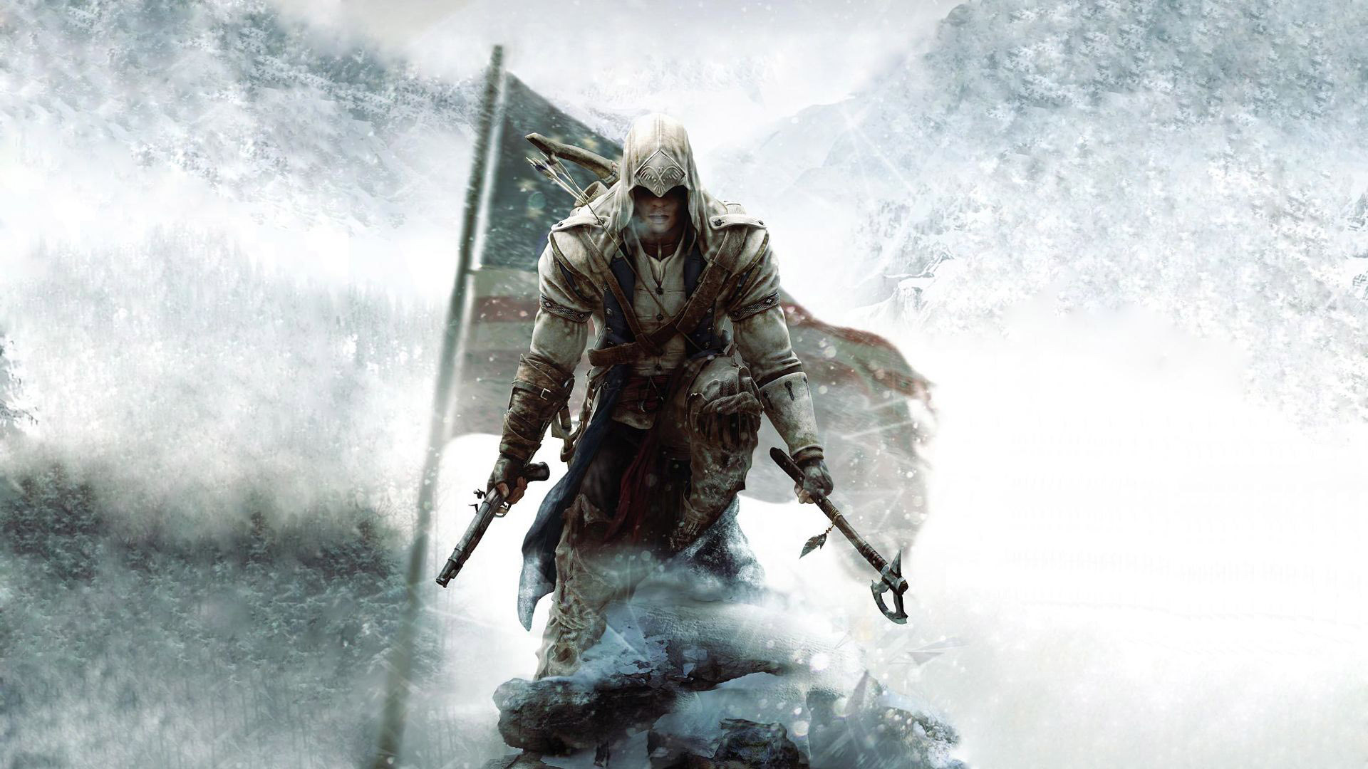 Assassins Creed 3 Hd Wallpaper 5830 Wallpaper Game - Connor Kenway Assassin's Creed 3 - HD Wallpaper 
