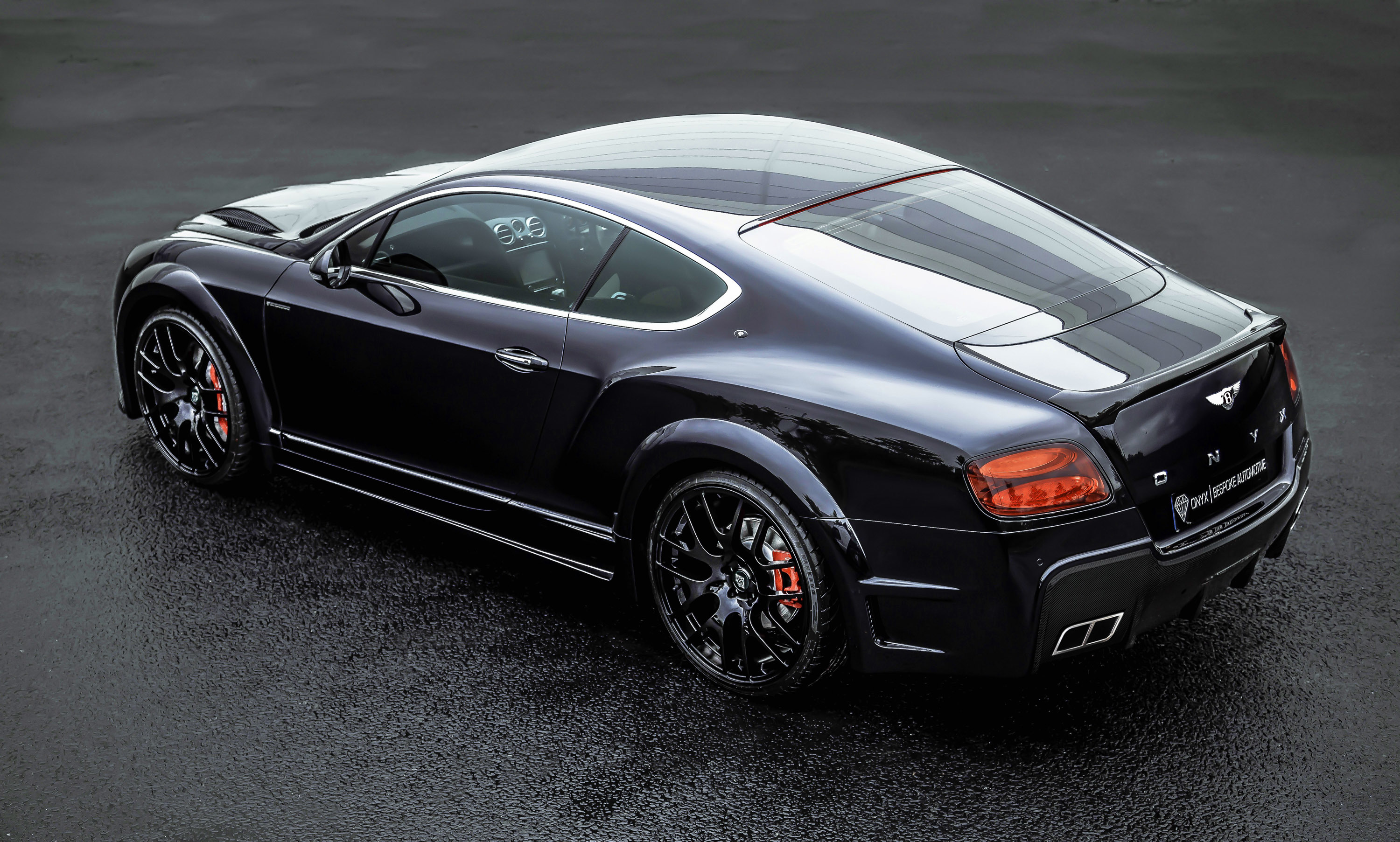 Wallpaper Bentley, Continental, Gt, Onyx, Tuning, Black - Bentley Gtx - HD Wallpaper 