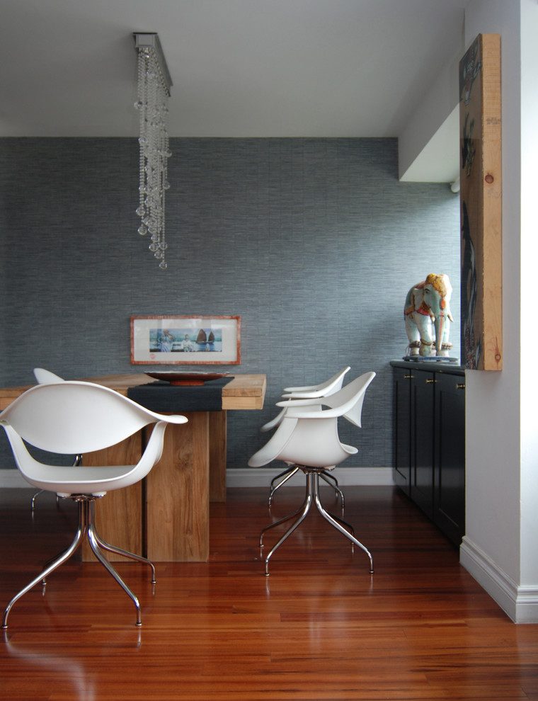 Maya Romanoff Wallpaper Dining Room Contemporary With - End Table - HD Wallpaper 