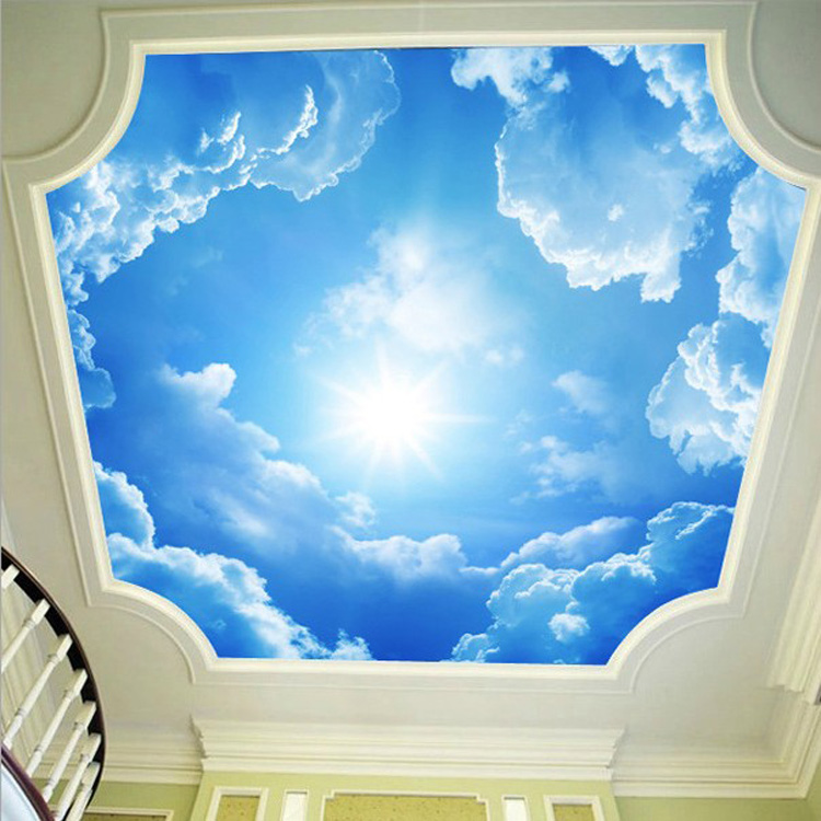 Ceiling Mural Sky - HD Wallpaper 