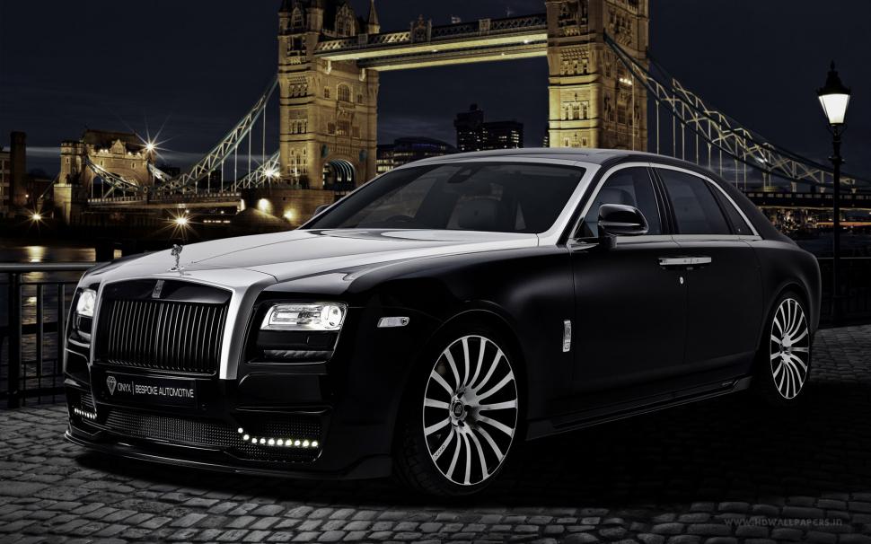 2015 Onyx Rolls Royce Ghost San Mortizrelated Car Wallpapers - Tower Bridge - HD Wallpaper 