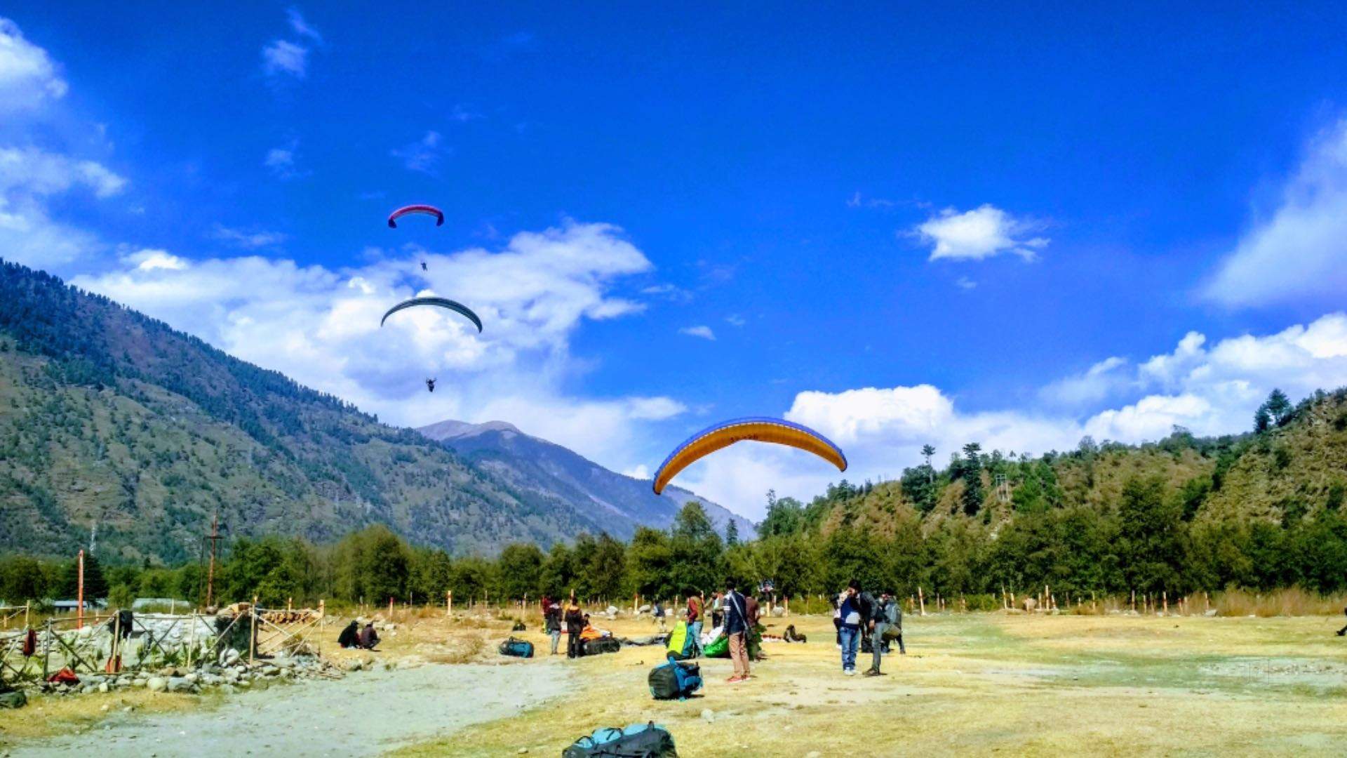 Paragliding - HD Wallpaper 