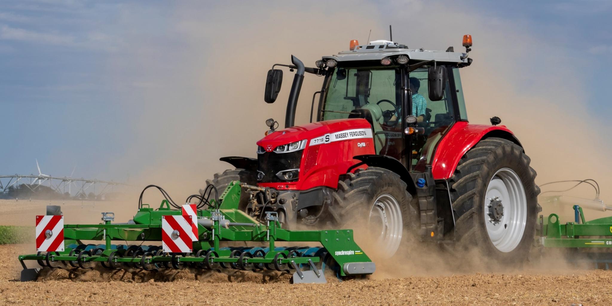 Tracteur Massey Ferguson 7700 S - HD Wallpaper 