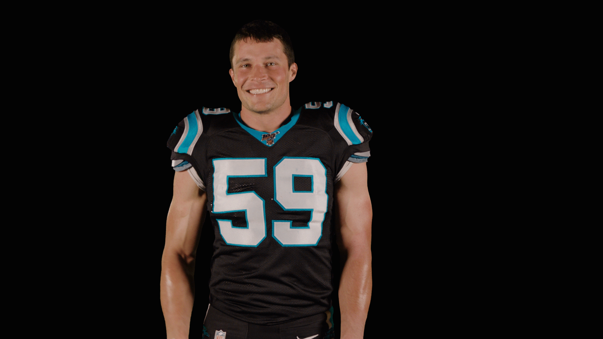 Luke Kuechly Gif - HD Wallpaper 