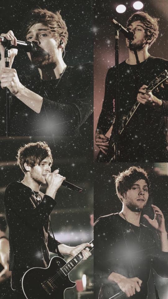 Luke Hemmings And 5sos Image - Album Cover - HD Wallpaper 