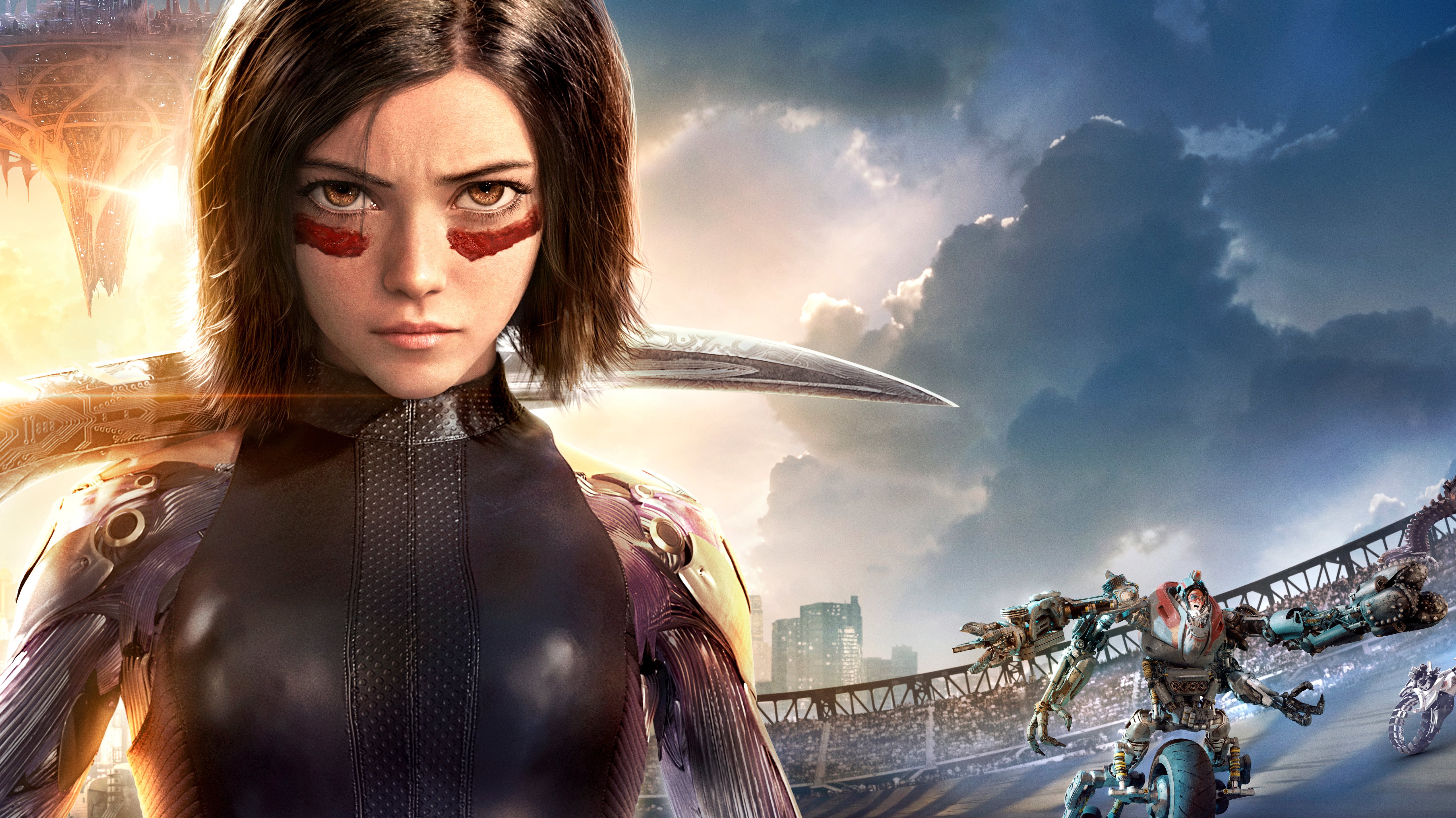 Alita Battle Angel Background - HD Wallpaper 