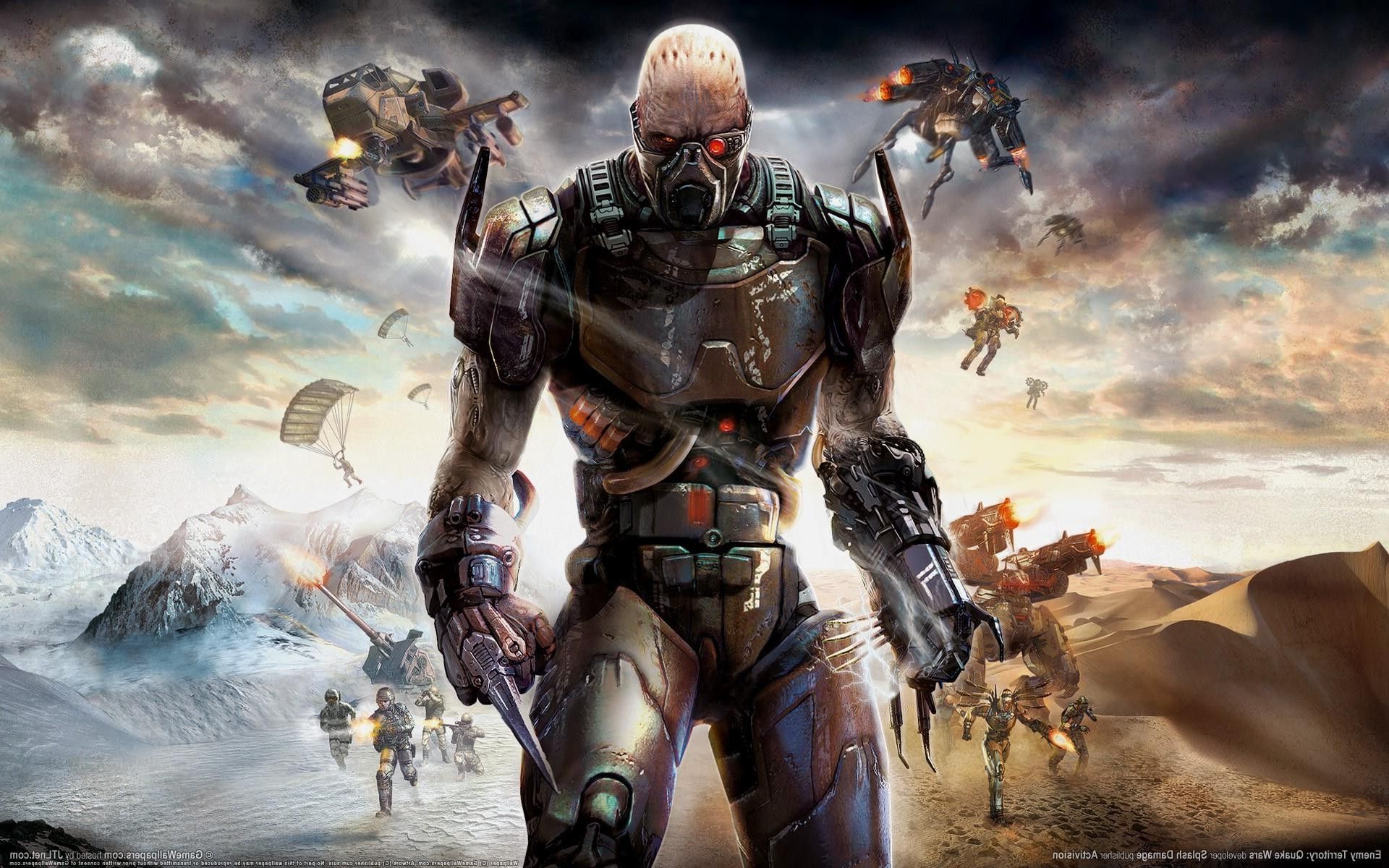 Enemy Territory Quake Wars - HD Wallpaper 