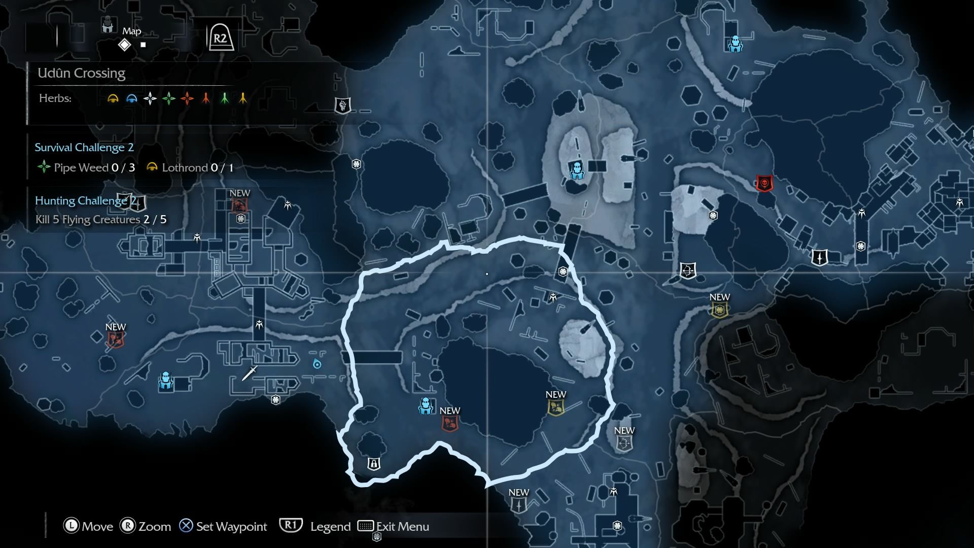 Mordor Map
