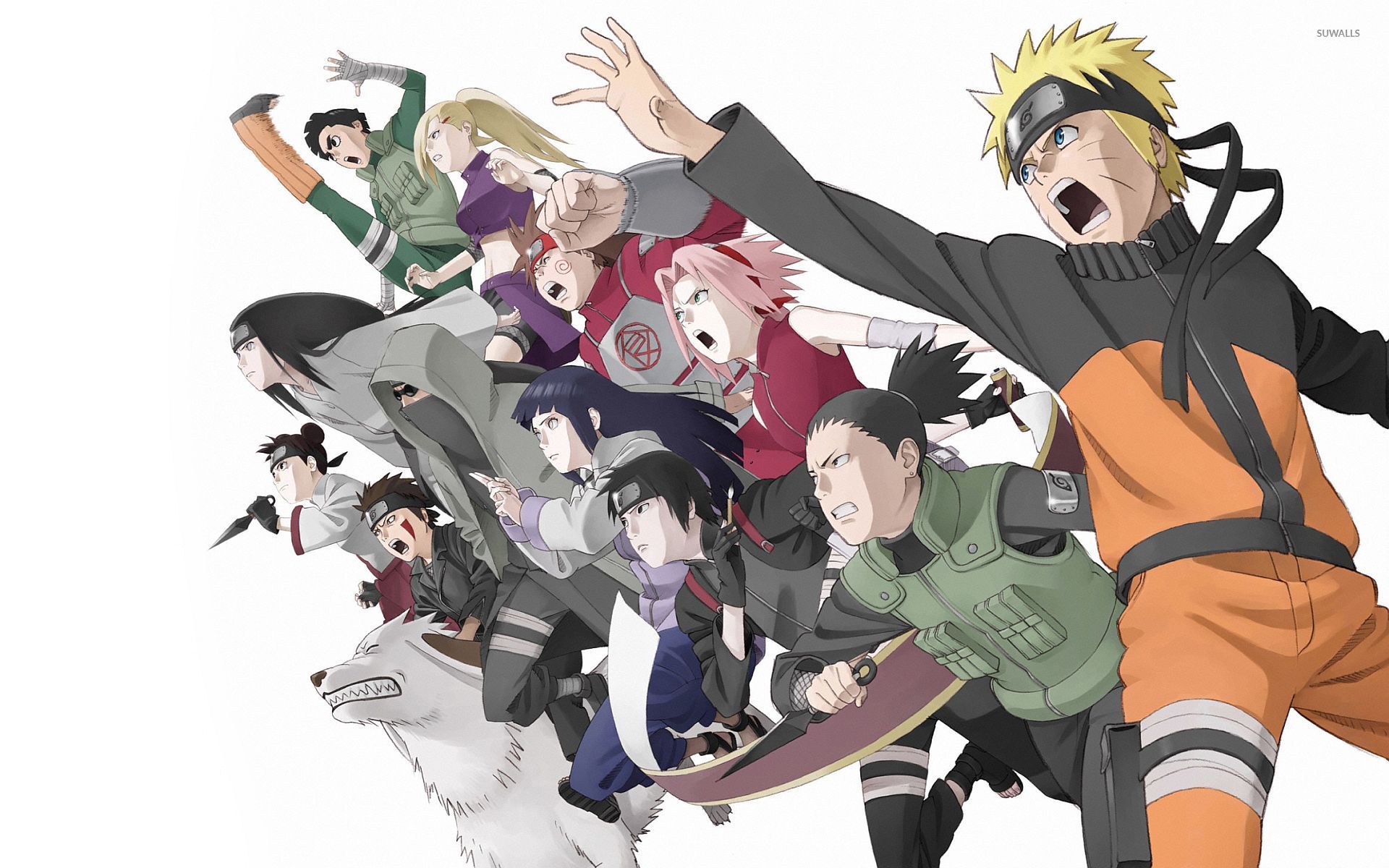 Todos De Naruto Png - HD Wallpaper 