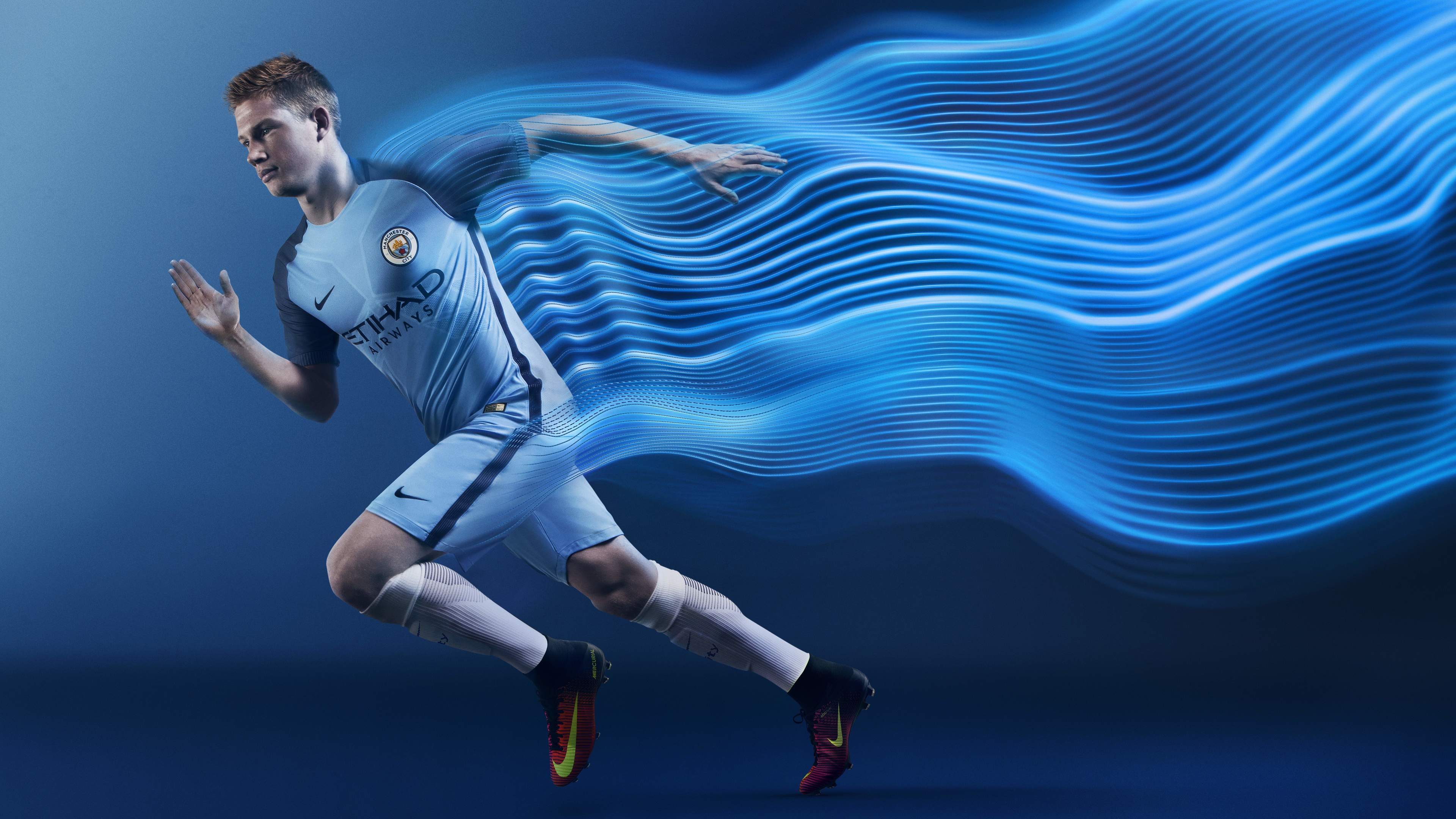 Manchester City Football Player - 2048 X 1152 Football - HD Wallpaper 