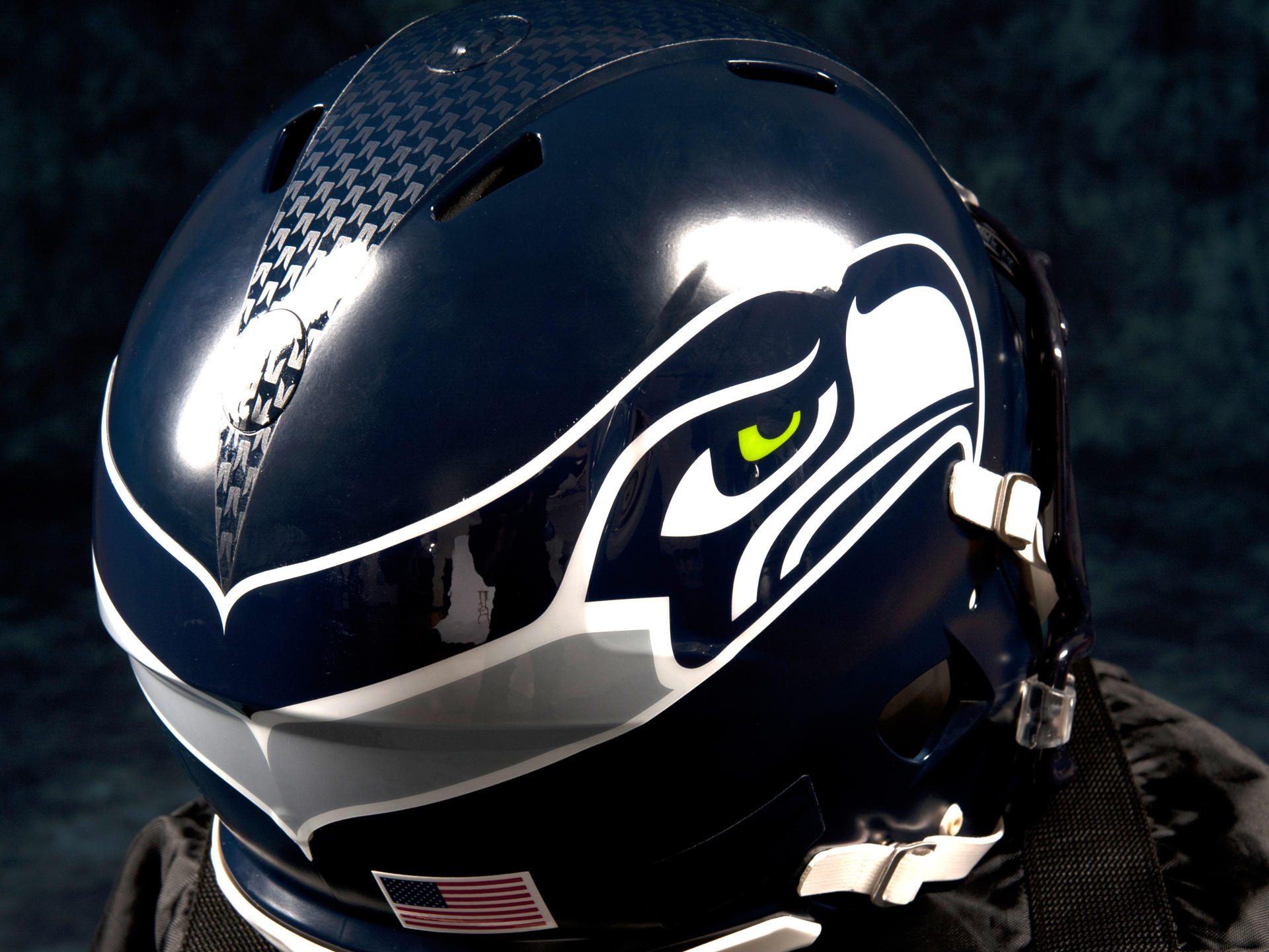 Seattle Seahawks Helmet - HD Wallpaper 