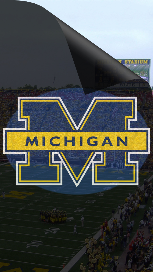 University Of Michigan Screensaver Wallpaper - Michigan Wolverines Wallpaper Iphone - HD Wallpaper 