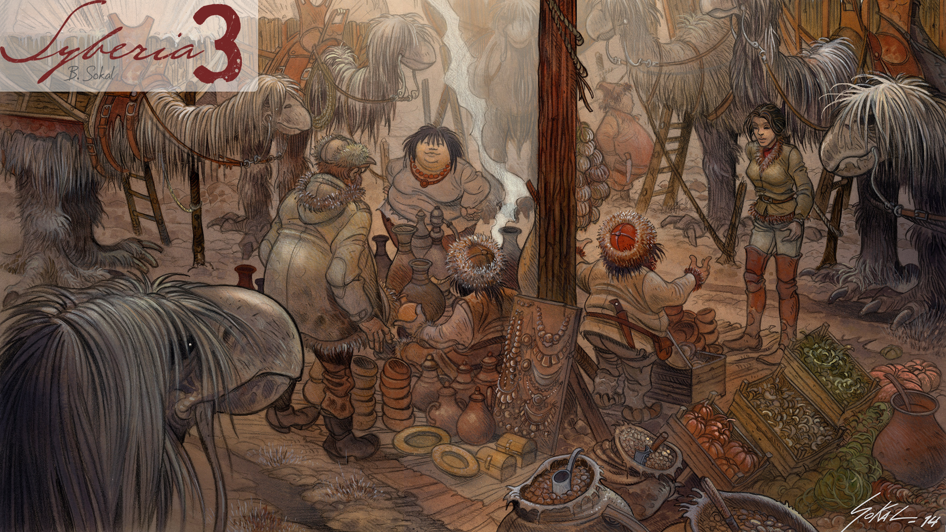 Syberia Video Game 3 - HD Wallpaper 