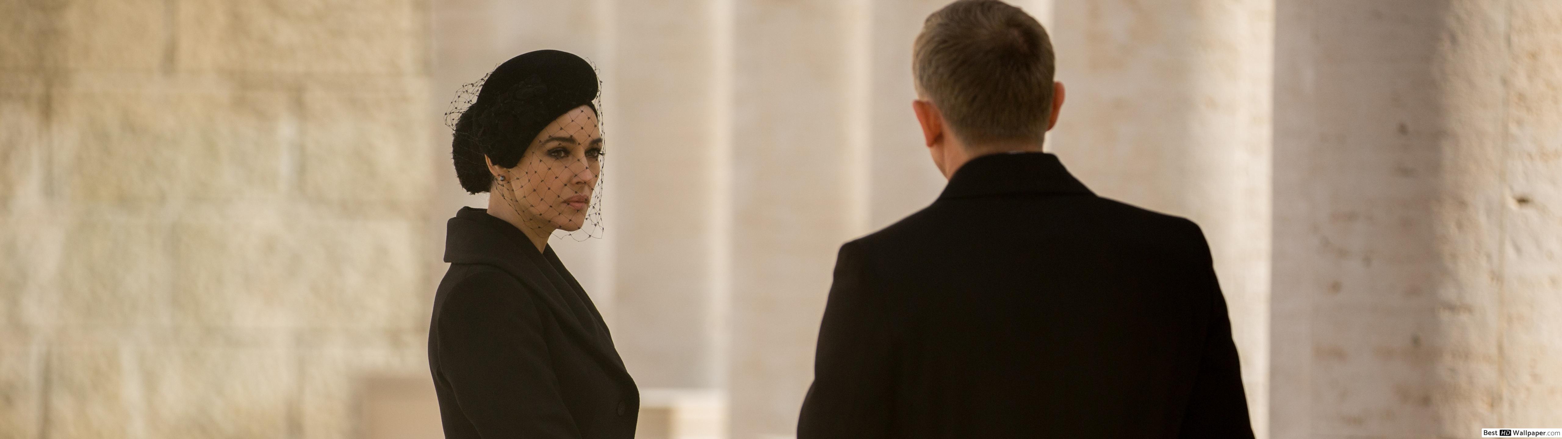 Bond And Monica Bellucci Spectre - HD Wallpaper 