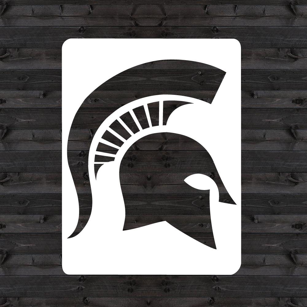 Spartan Helmet Mini Stencil - HD Wallpaper 