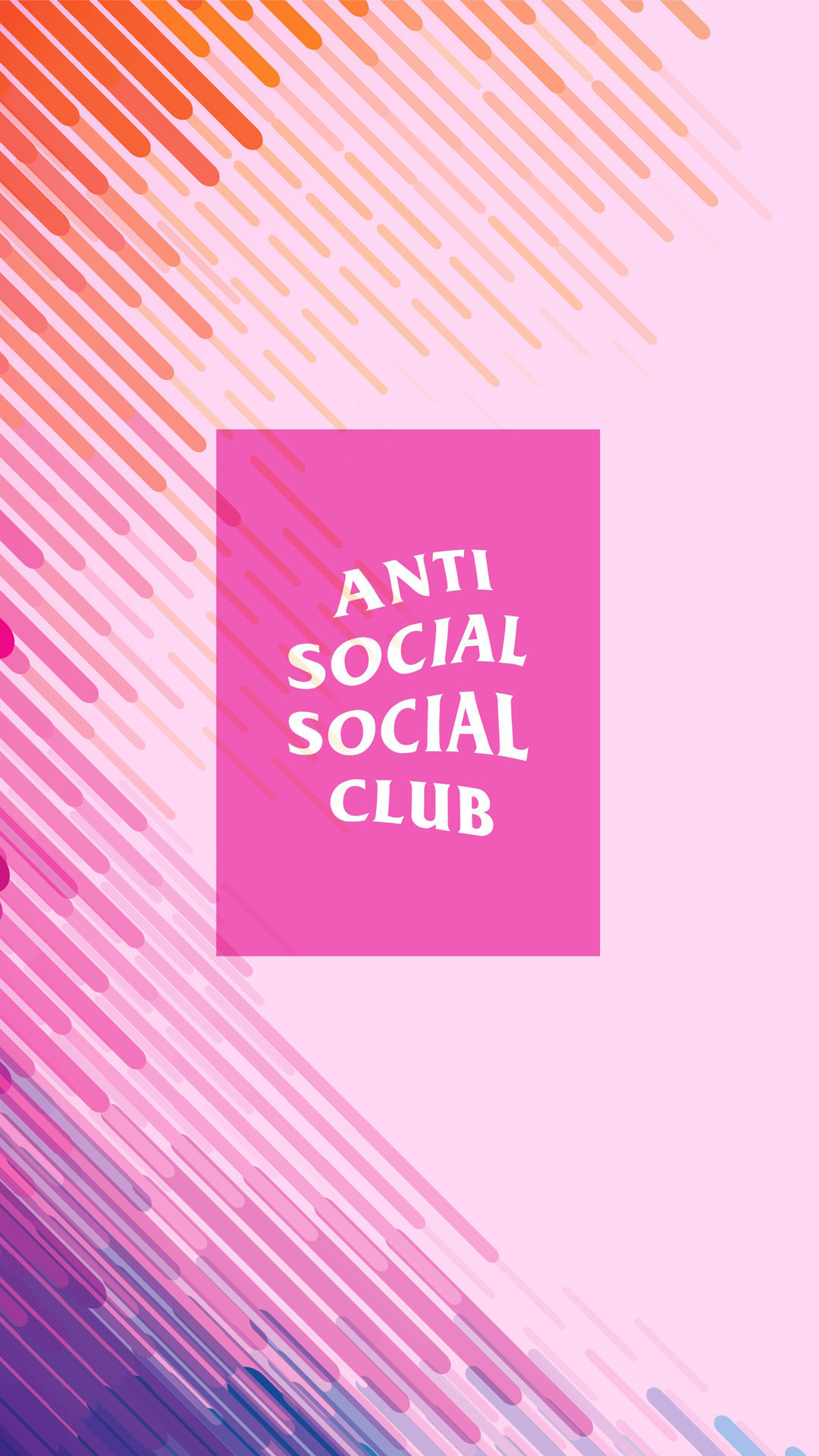 Anti Social Social Club Logo Wallpaper - School Diary Cover Background - HD Wallpaper 