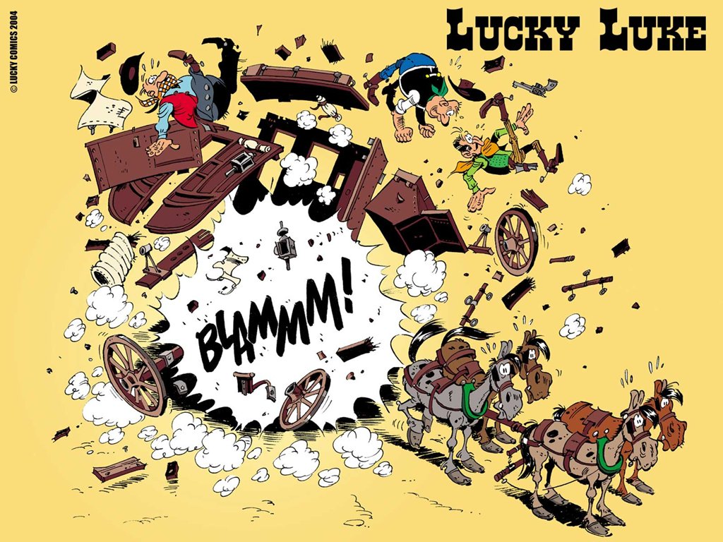 Lucky Luke - HD Wallpaper 