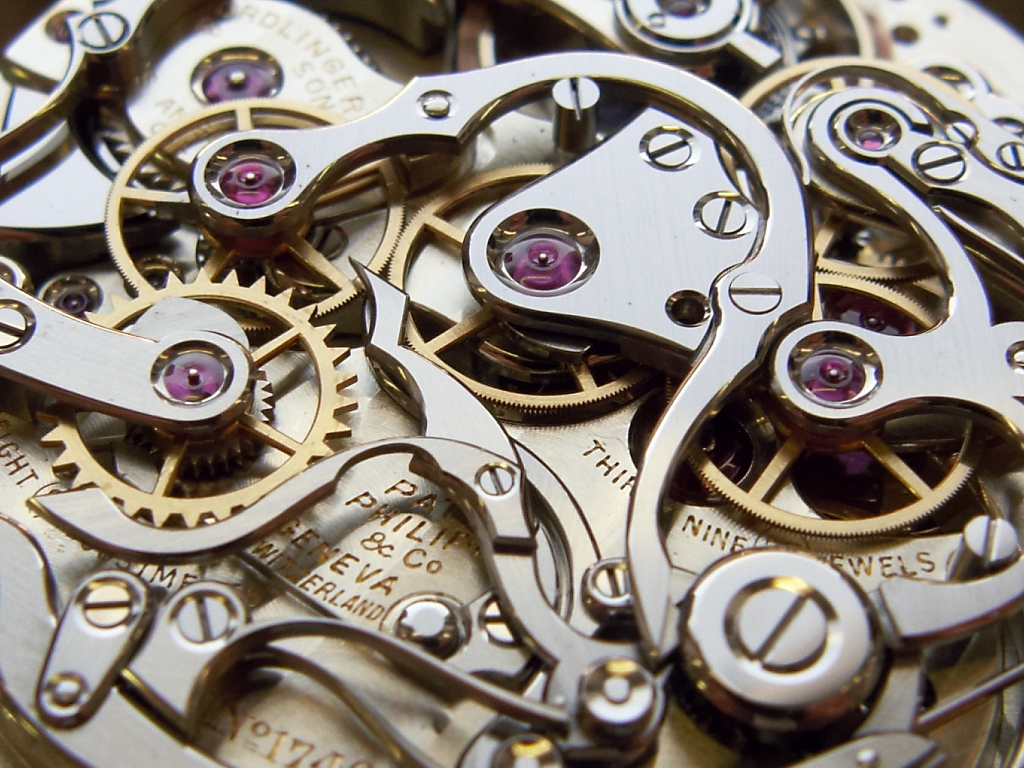 Patek Philippe Mechanism - HD Wallpaper 