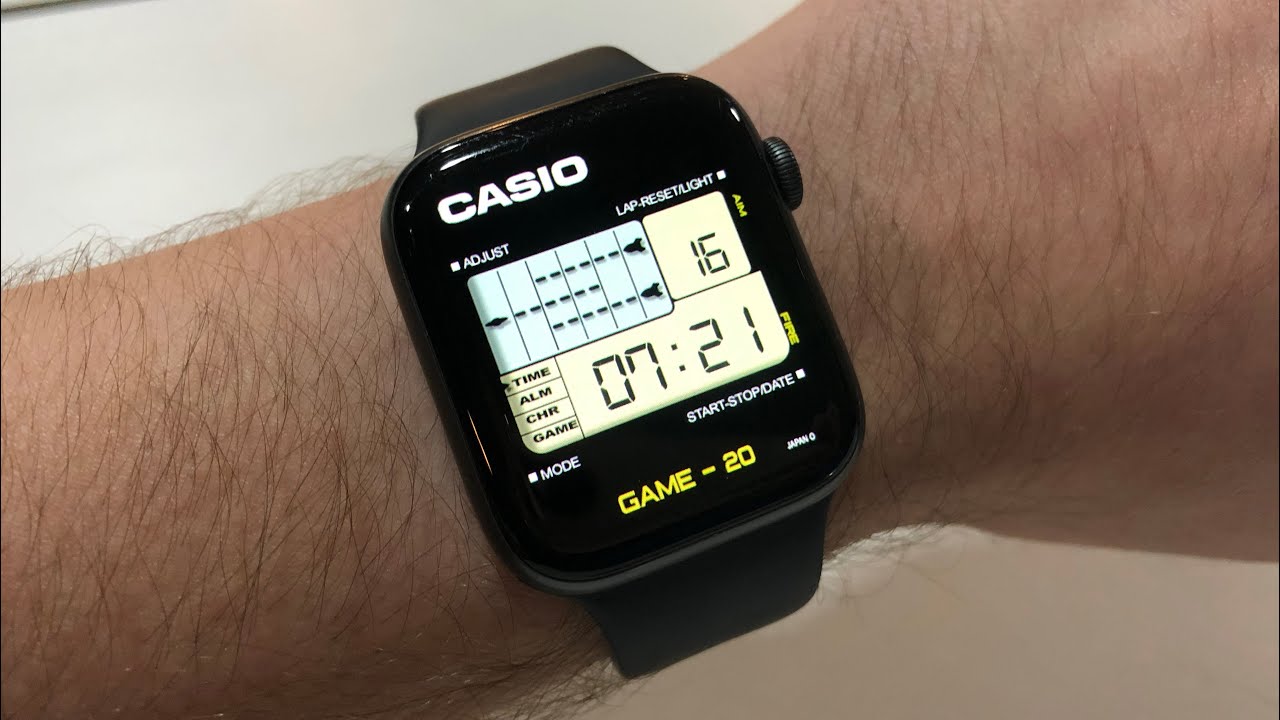 Casio Apple Watch Face Download - HD Wallpaper 