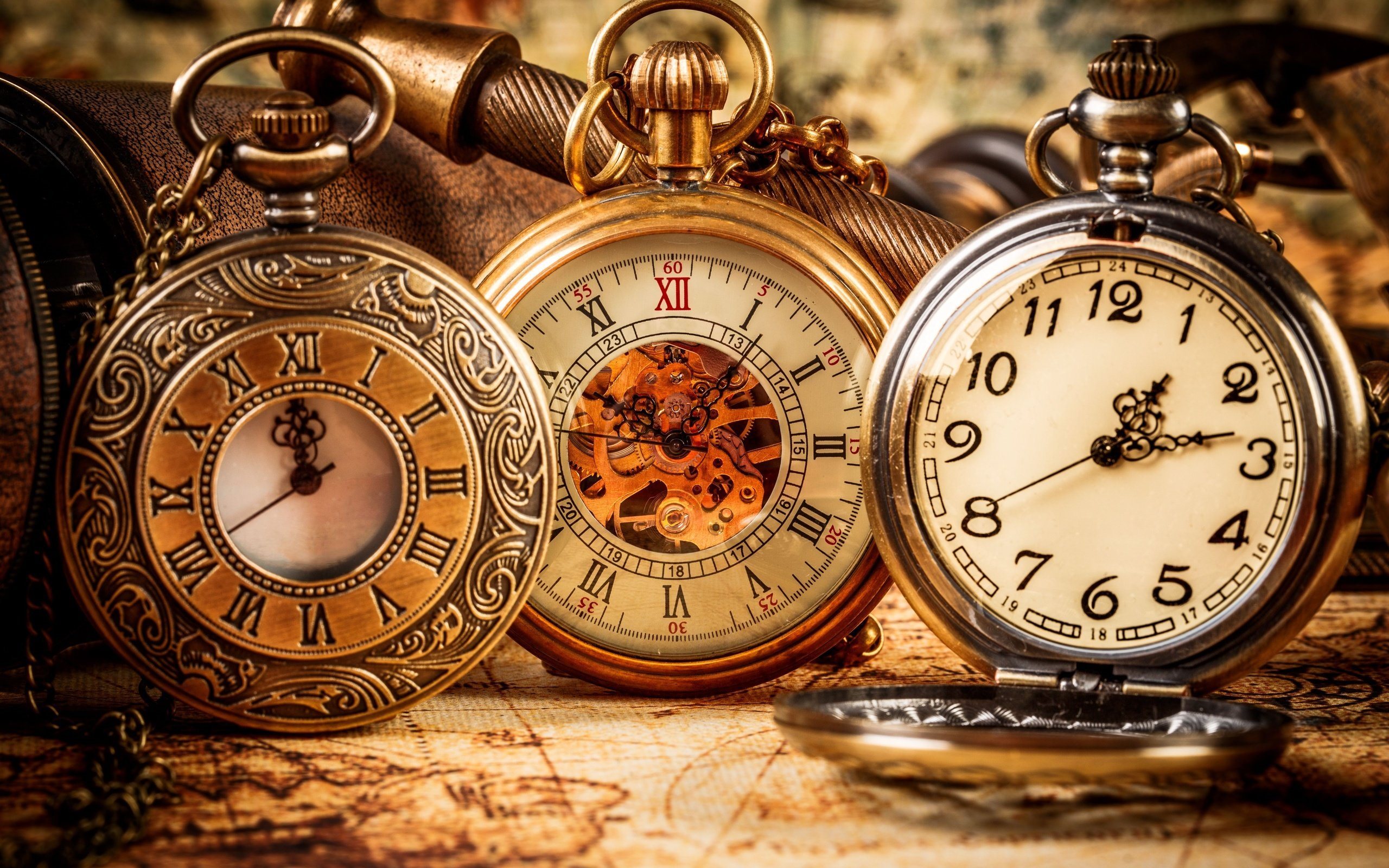 Old Clock, Old Pocket Watch, Time, Gold Watch, Antique - Papel De Parede Relógio - HD Wallpaper 