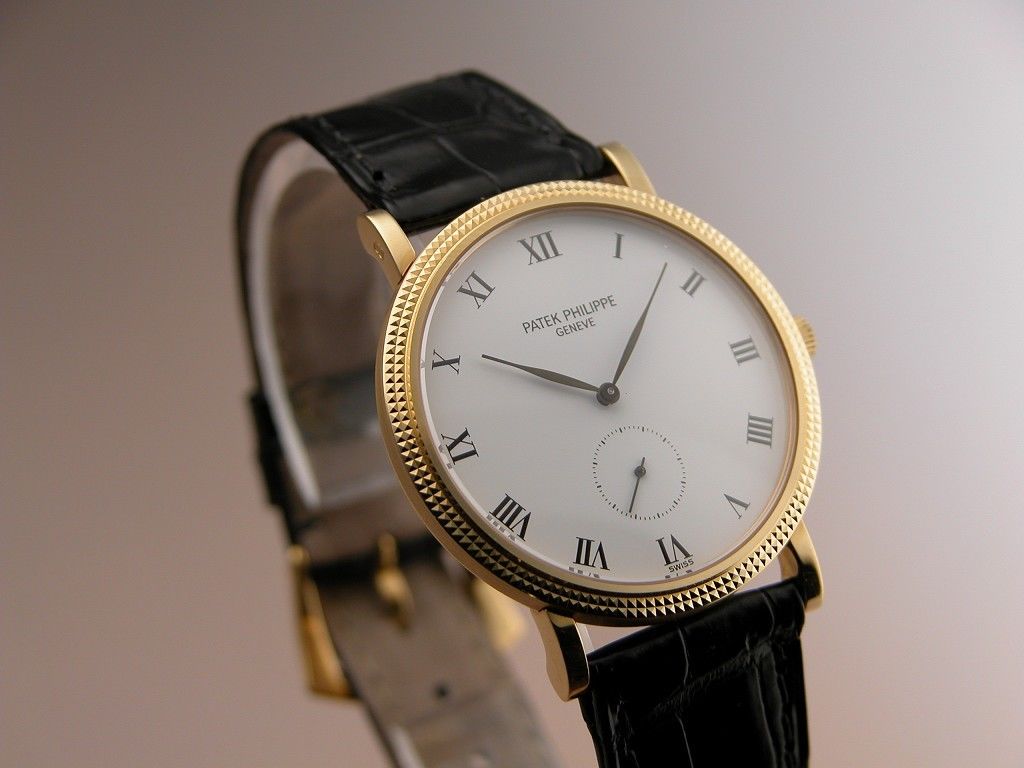 Patek Philippe Calatrava 3919 Gold Watch Image - Patek Philippe Calatrava Ref 3919 - HD Wallpaper 