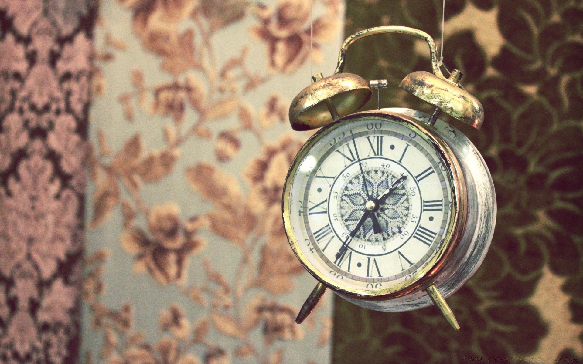 Vintage Antique Time Retro Old Clock Gold Watch Desktop - Scrapear - HD Wallpaper 