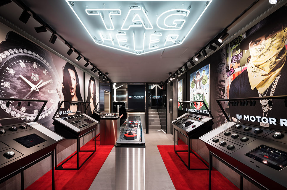 Tag Heuer Ginza Store - Tag Heuer Modular Store - HD Wallpaper 