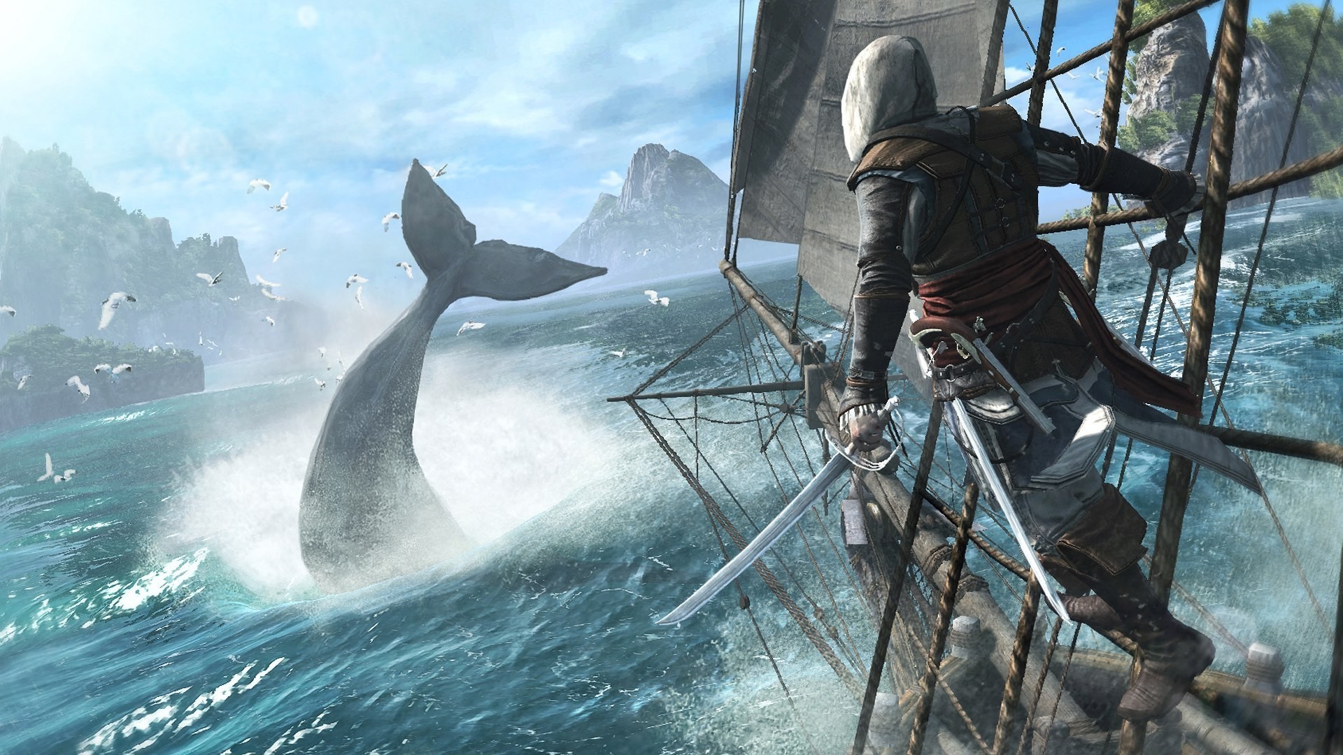 Assassin's Creed 4 Black Flag Game - HD Wallpaper 