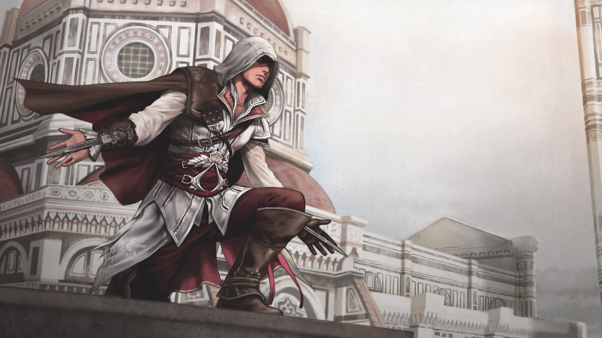 Assassin S Creed Ii Wallpapers Group 
 Data Src Free - Assassin's Creed 2 Wallpaper Hd - HD Wallpaper 
