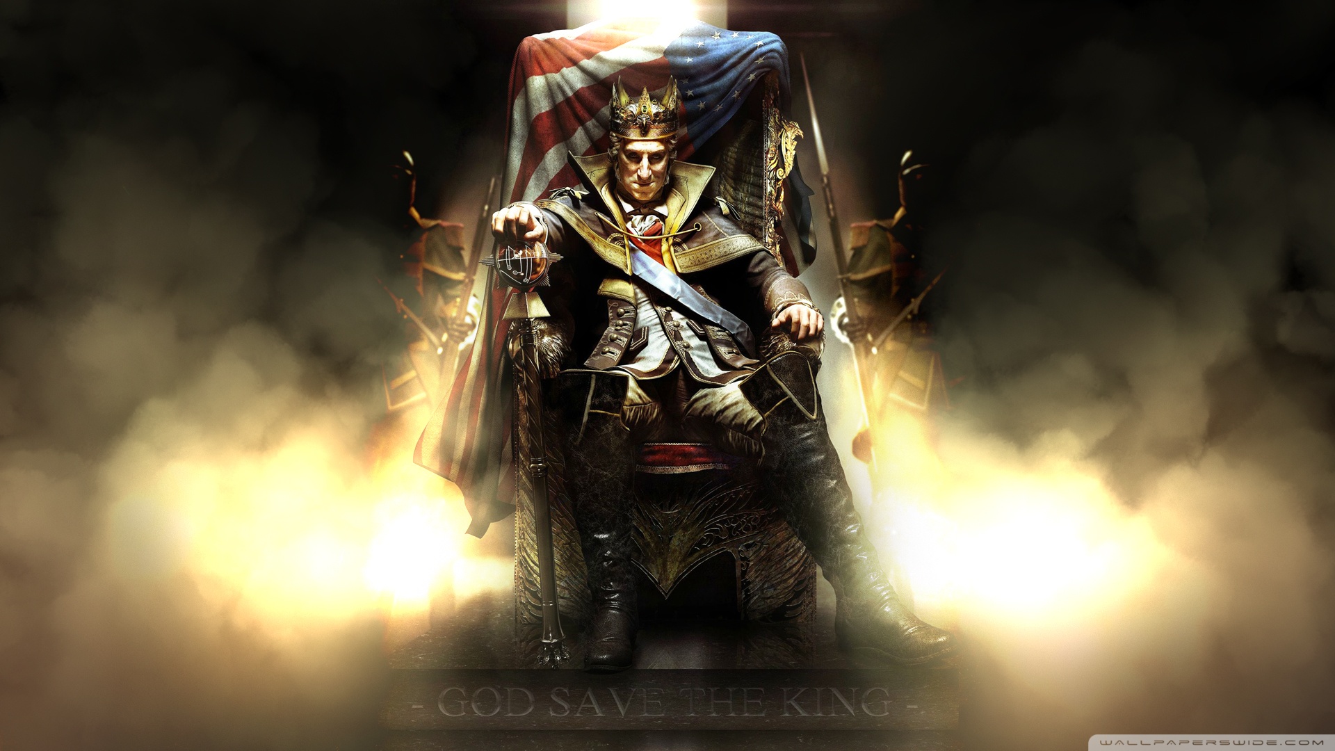 Assassins Creed Iii George Washington Wallpaper - Assassin's Creed 3 Tyranny Of King Washington - HD Wallpaper 