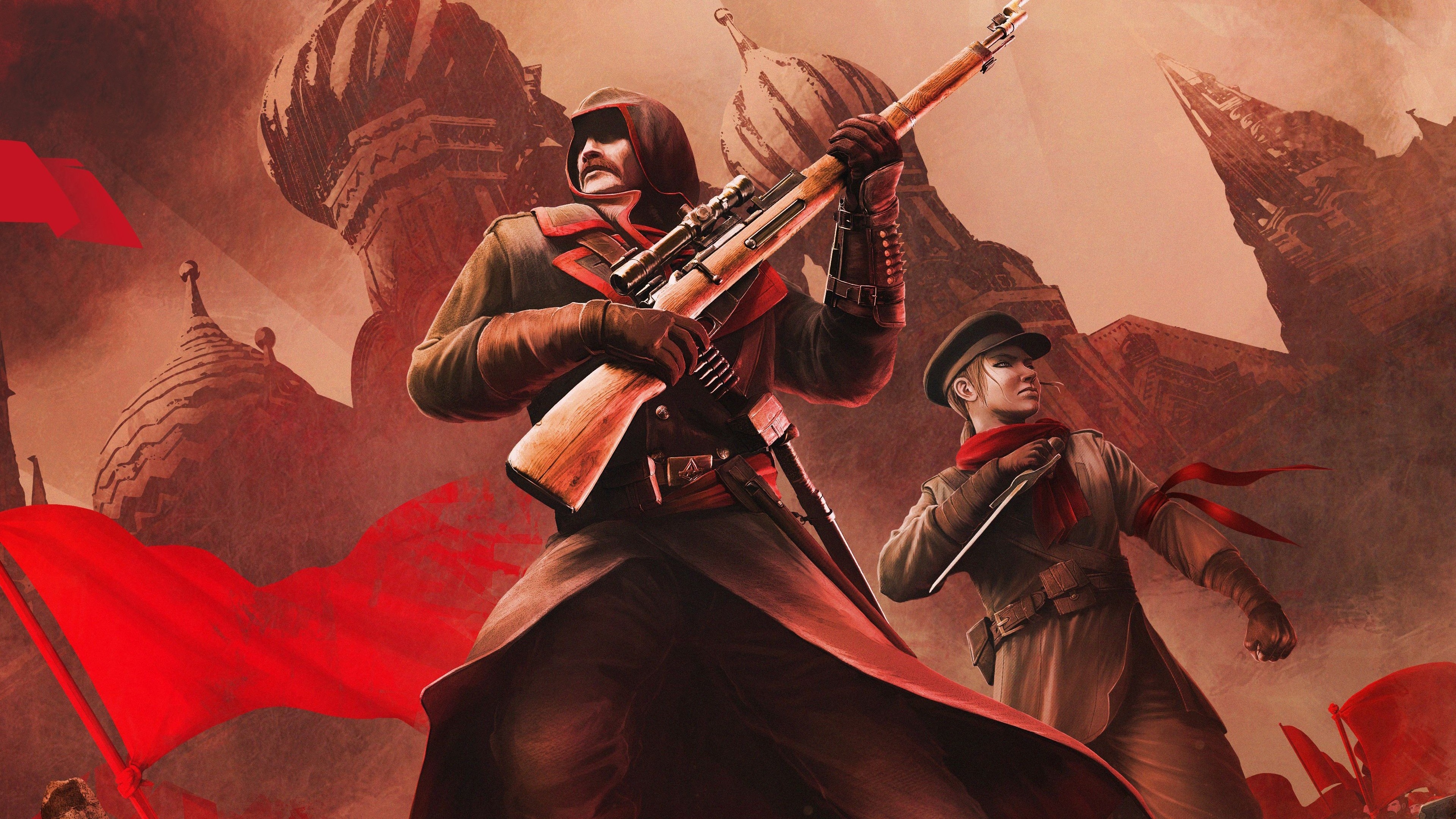 Nikolai Orelov And Anastasia Assassins Creed Chronicles - Assassin's Creed Chronicles Russia Xbox One - HD Wallpaper 