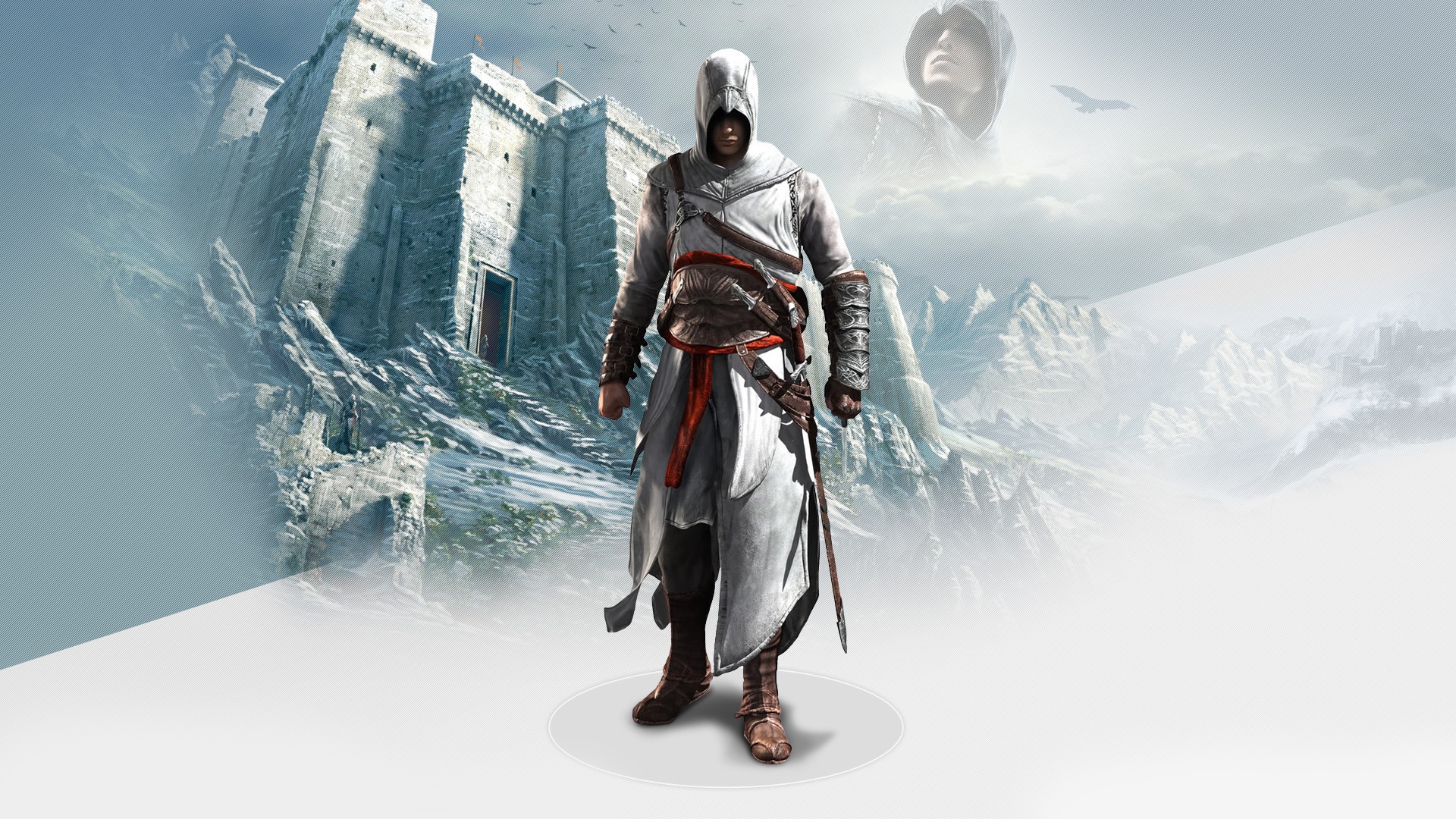 Wallpaper Altair Masyaf Assassins Creed Art - HD Wallpaper 