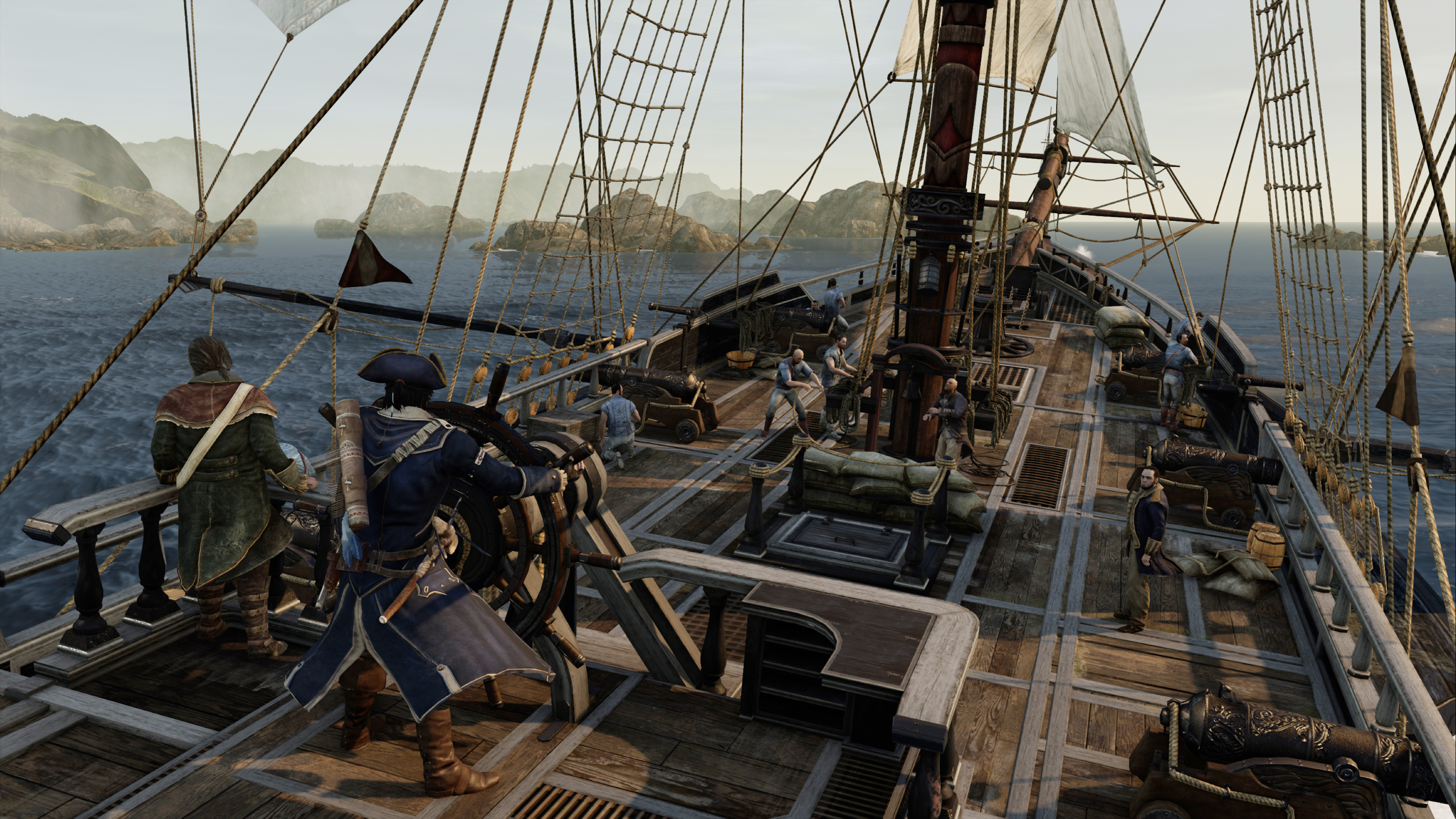 Assassin's Creed 3 Remastered Ship - HD Wallpaper 