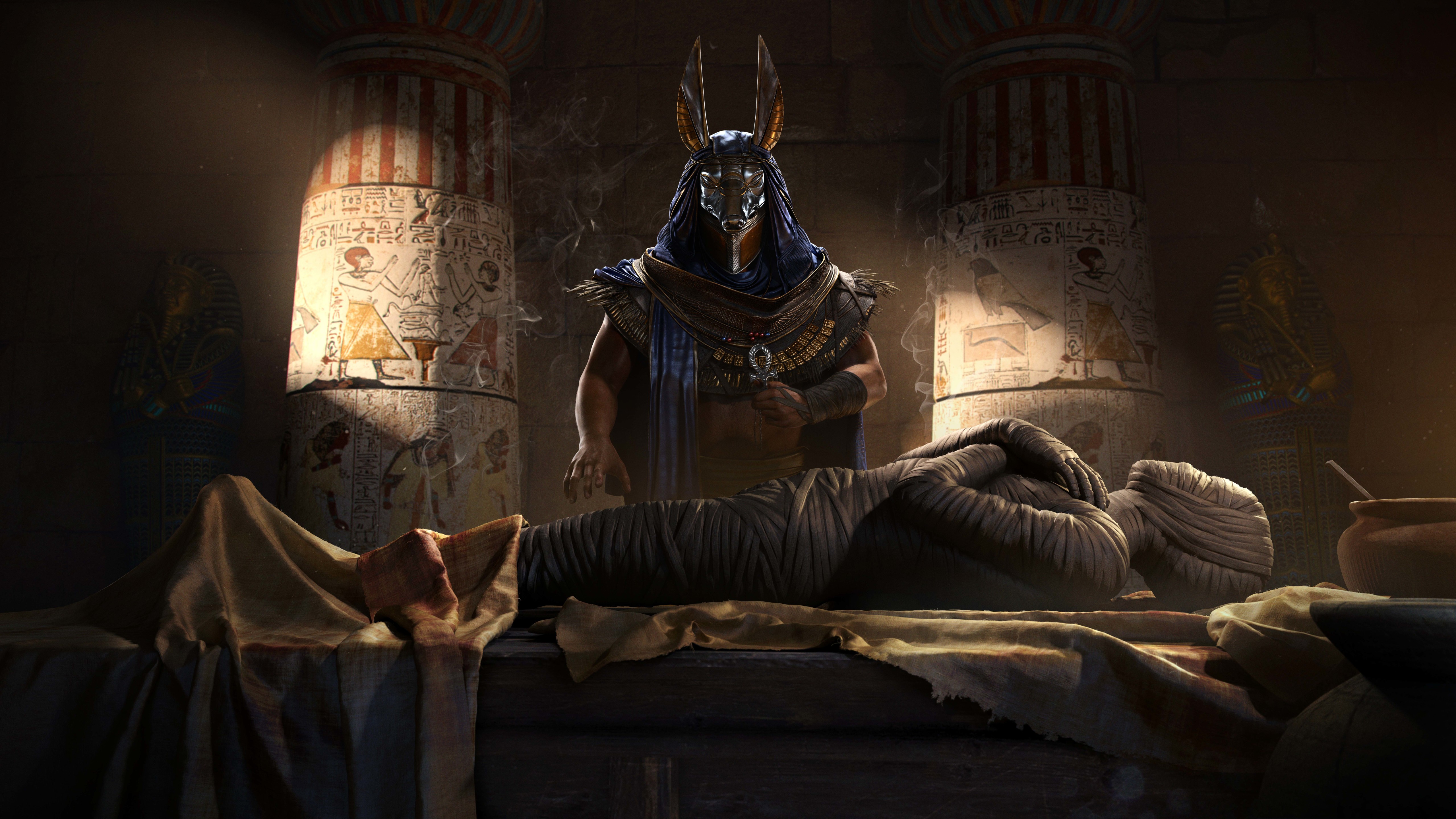 Assassin's Creed Origins Anubis - HD Wallpaper 