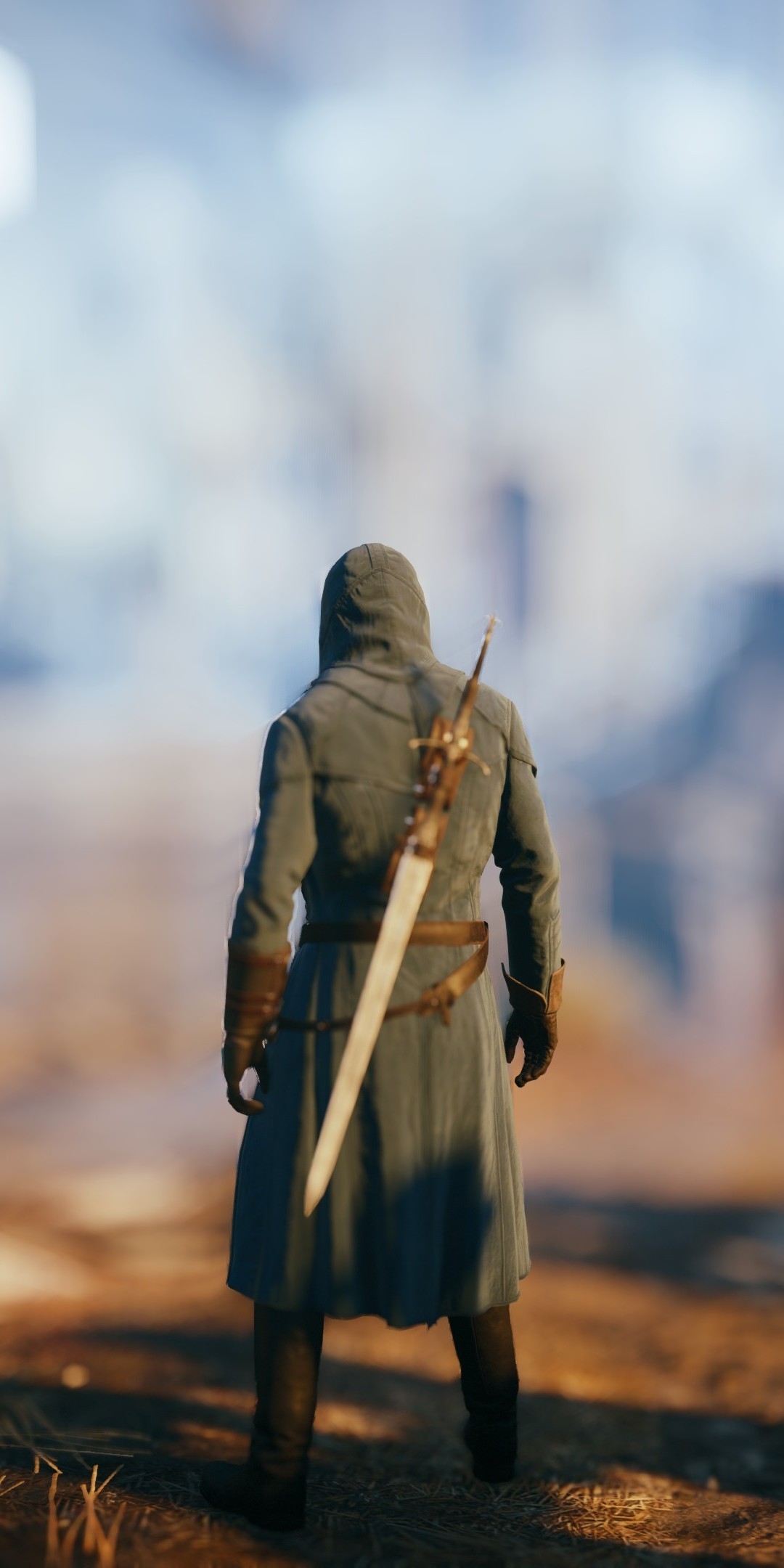 Assassin S Creed Unity, Arno Dorian, Hoodie, Sword, - Assassins Creed Unity Wallpaper Hd - HD Wallpaper 