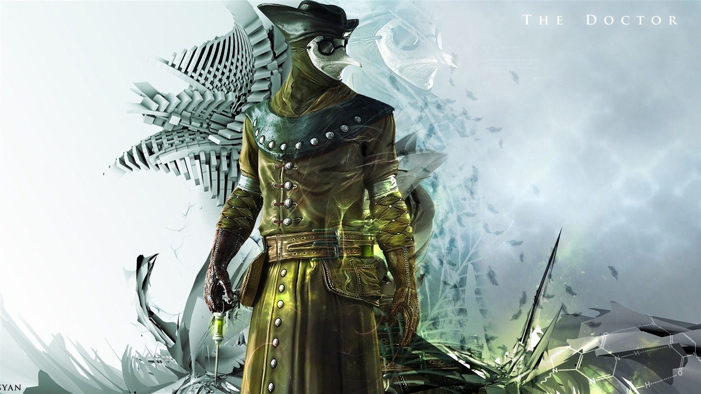 Assassins Creed Revelations Game Hd Wallpaper - Plague Doctor Wallpaper Assassin's Creed - HD Wallpaper 
