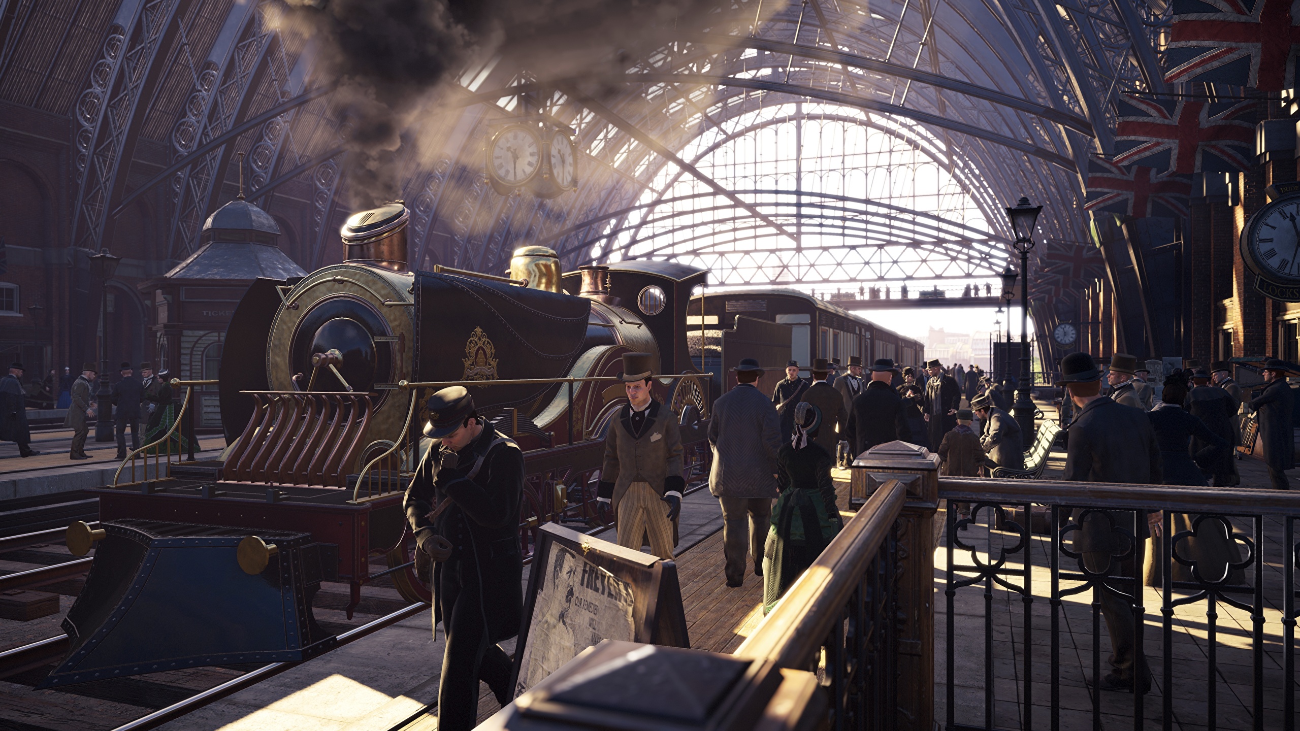 Assassins Creed Syndicate Train Station - HD Wallpaper 