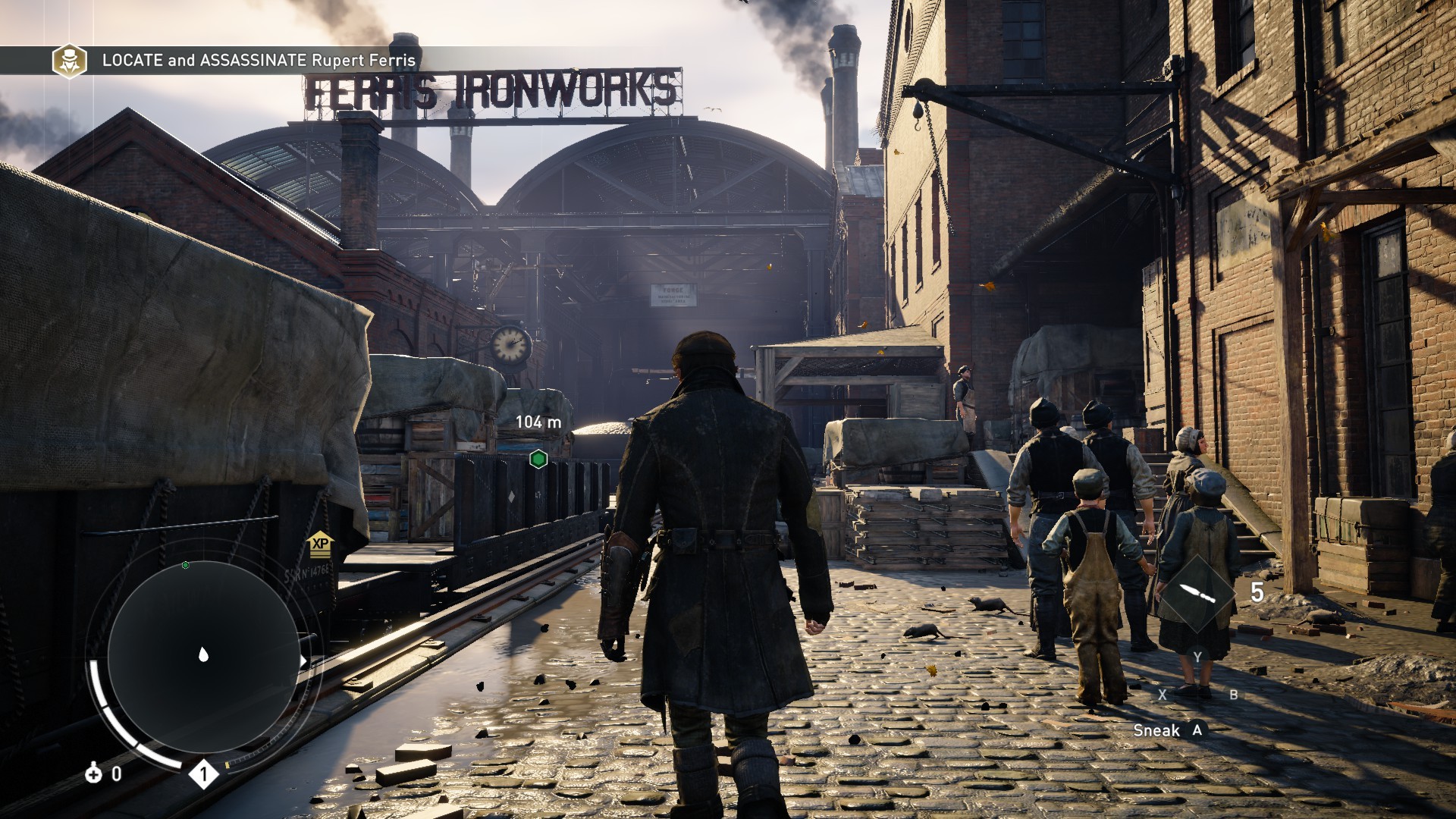 Syndicate Hd Wallpapers, Desktop Wallpaper - Assassin's Creed Syndicate In Game - HD Wallpaper 
