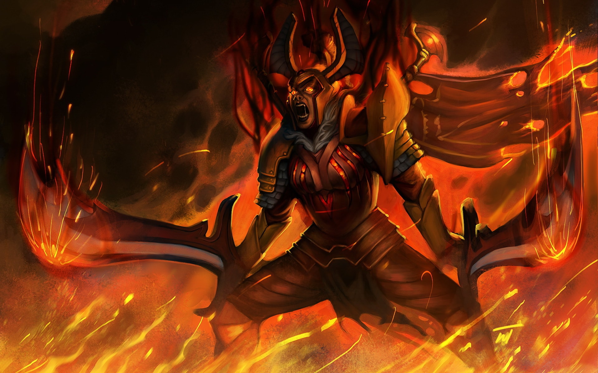 Dota Legion Commander Arcana Wallpapers Free - Legion Commander Wallpaper Hd - HD Wallpaper 