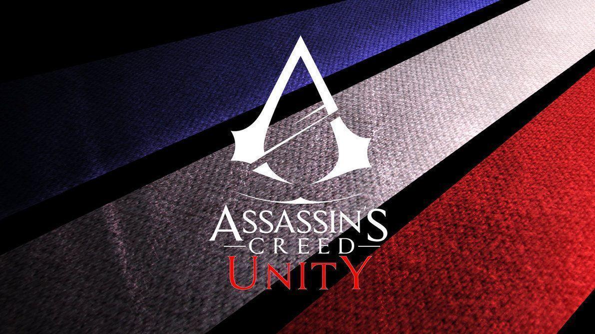 Assassin's Creed Unity Wallpaper Logo - HD Wallpaper 