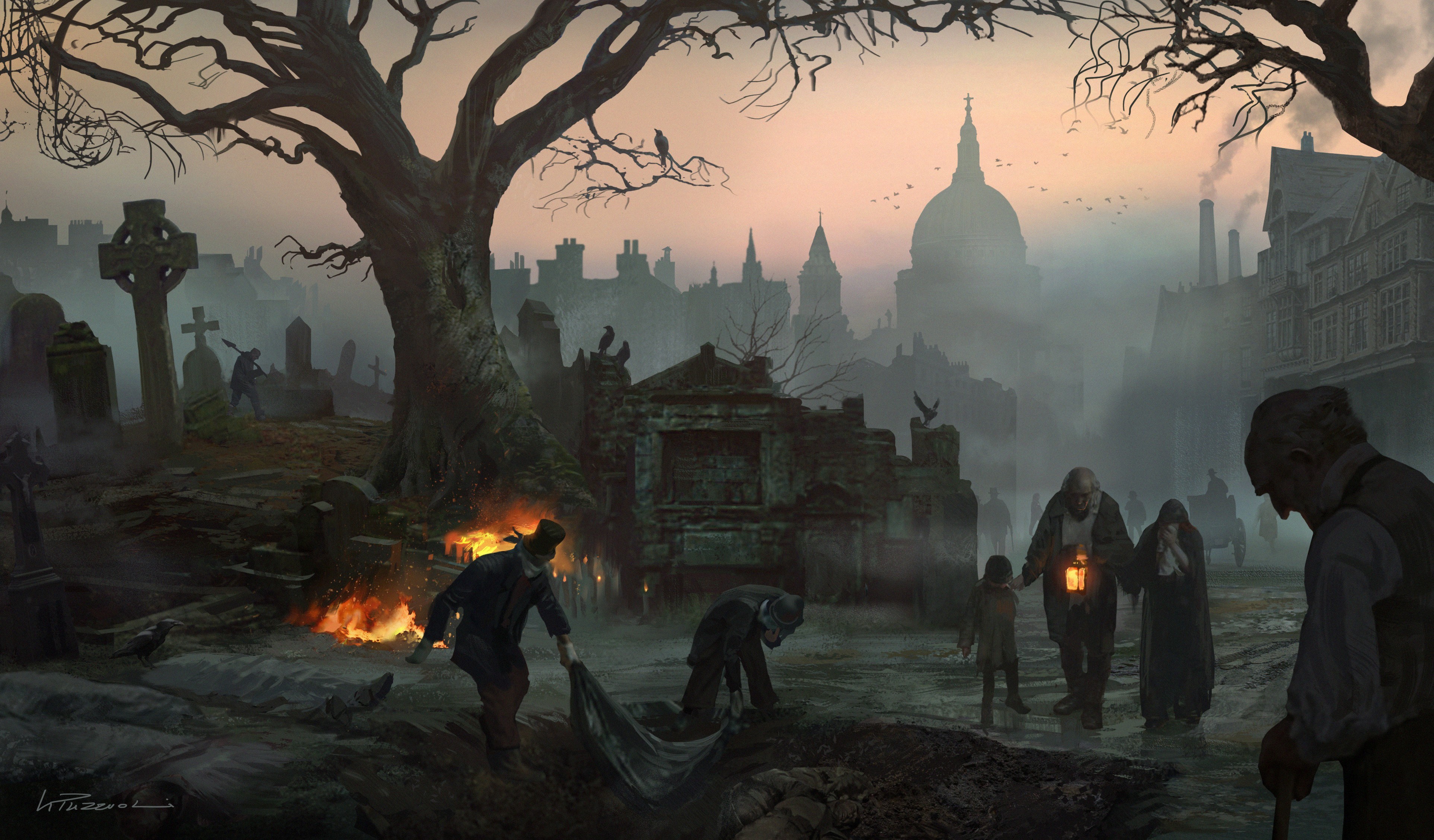 Assassin's Creed Syndicate Concept Art - HD Wallpaper 