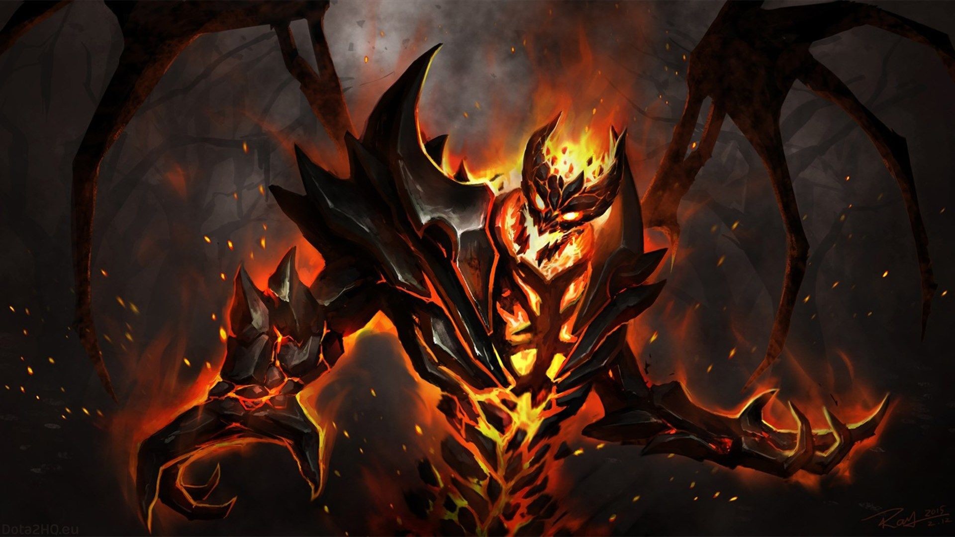 Shadow Fiend - Shadow Fiend Demon Eater - HD Wallpaper 