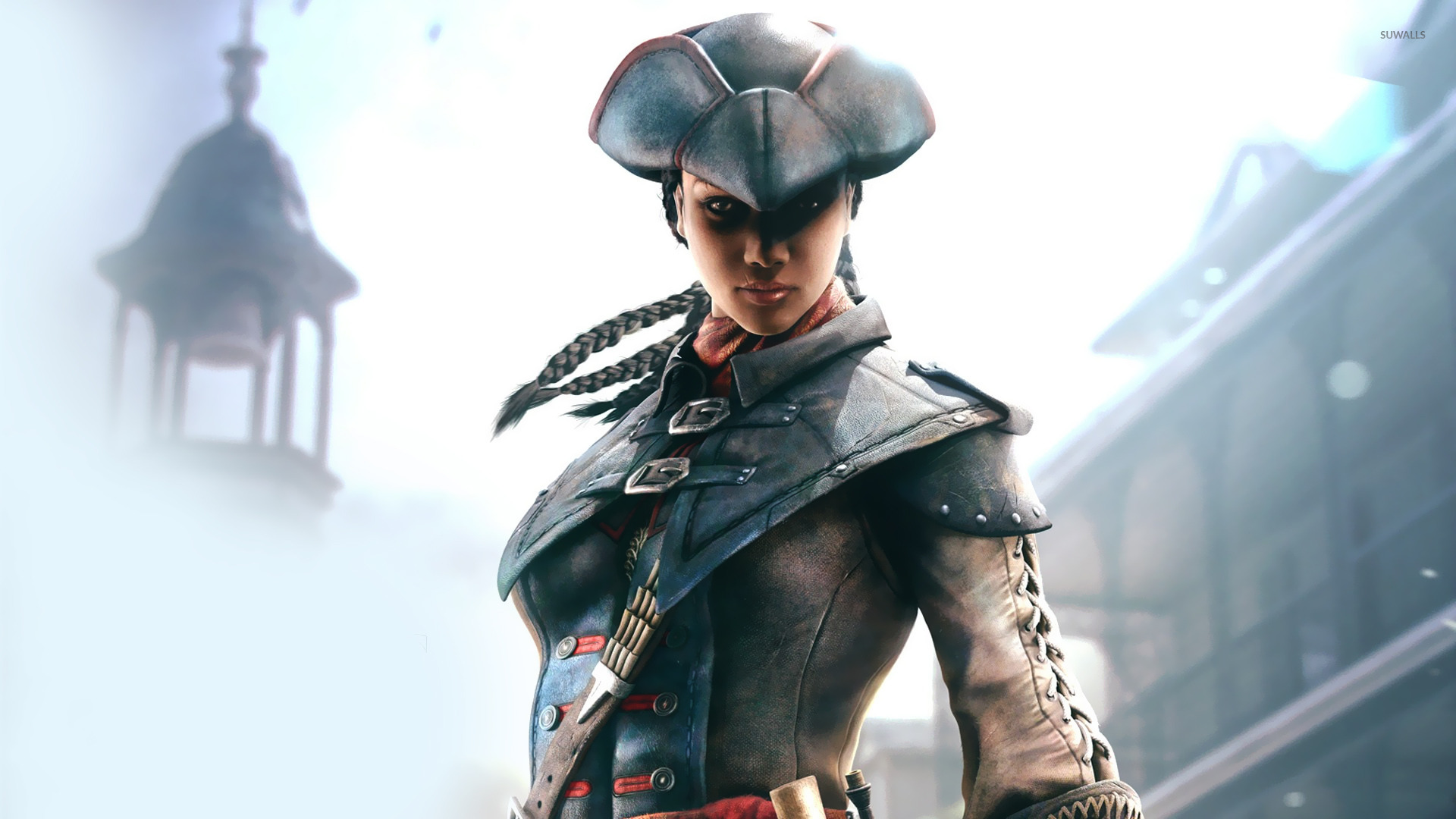 Assassin's Creed 3 Female - HD Wallpaper 