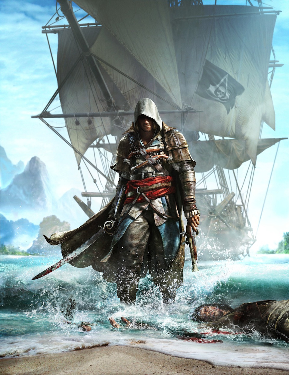 High Resolution Wallpaper - Assassins Creed 4 Artwork - HD Wallpaper 