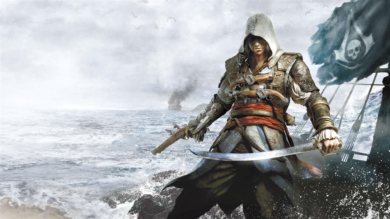 Assassin S Creed Iv - Assassin's Creed 4 Black Flag Wallpaper Hd - HD Wallpaper 