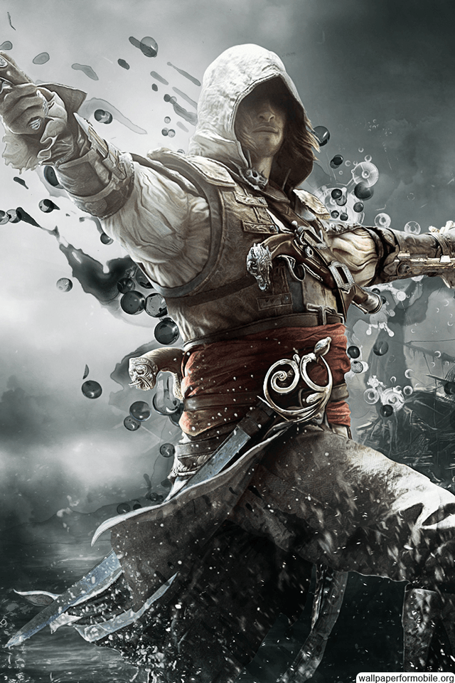 Assassins Creed Black Flag Backgrounds - Assassin's Creed Hd Wallpaper For Mobile - HD Wallpaper 